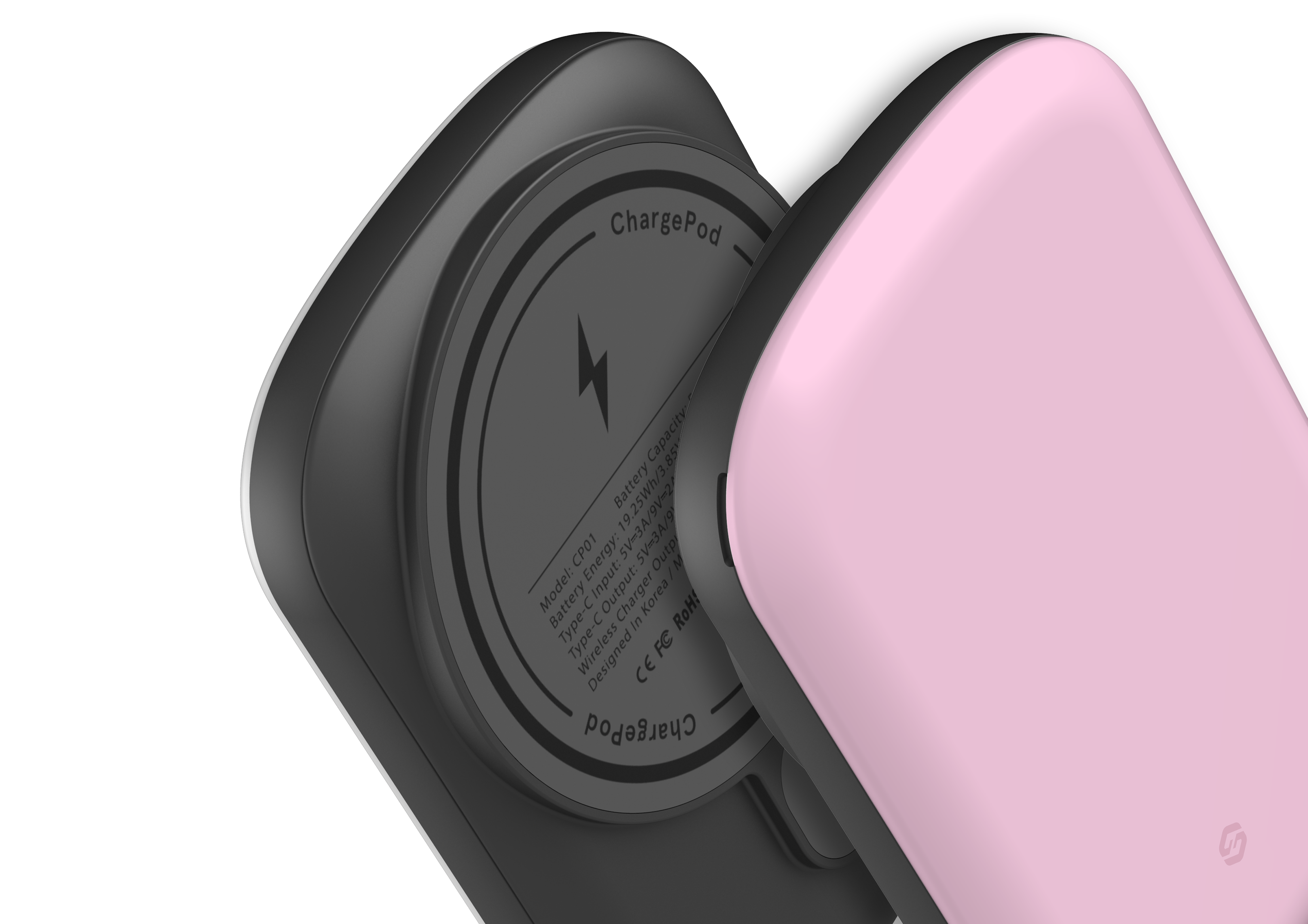 Playful Pink MagSafe Power Bank