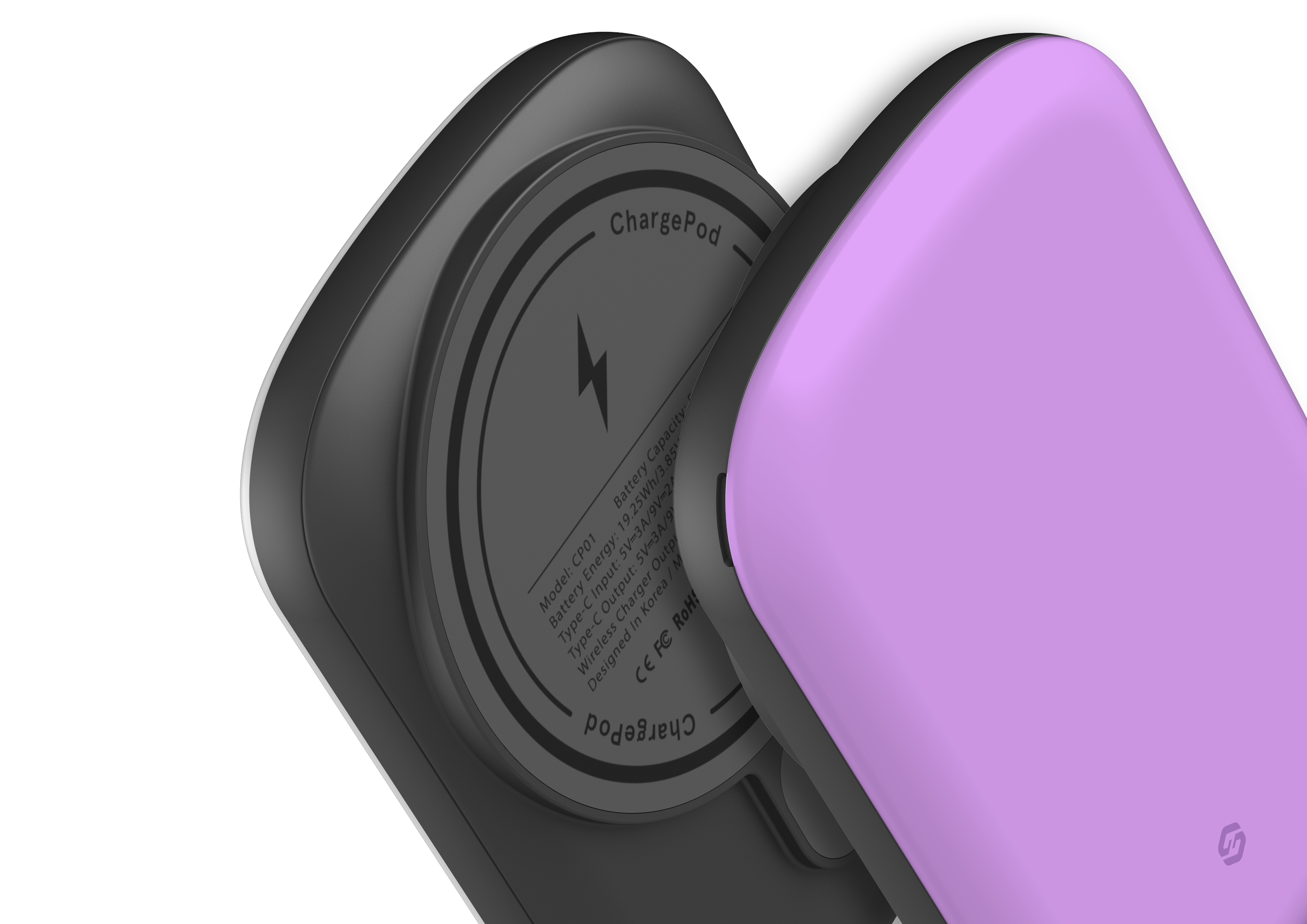 Vivid Violet MagSafe Power Bank