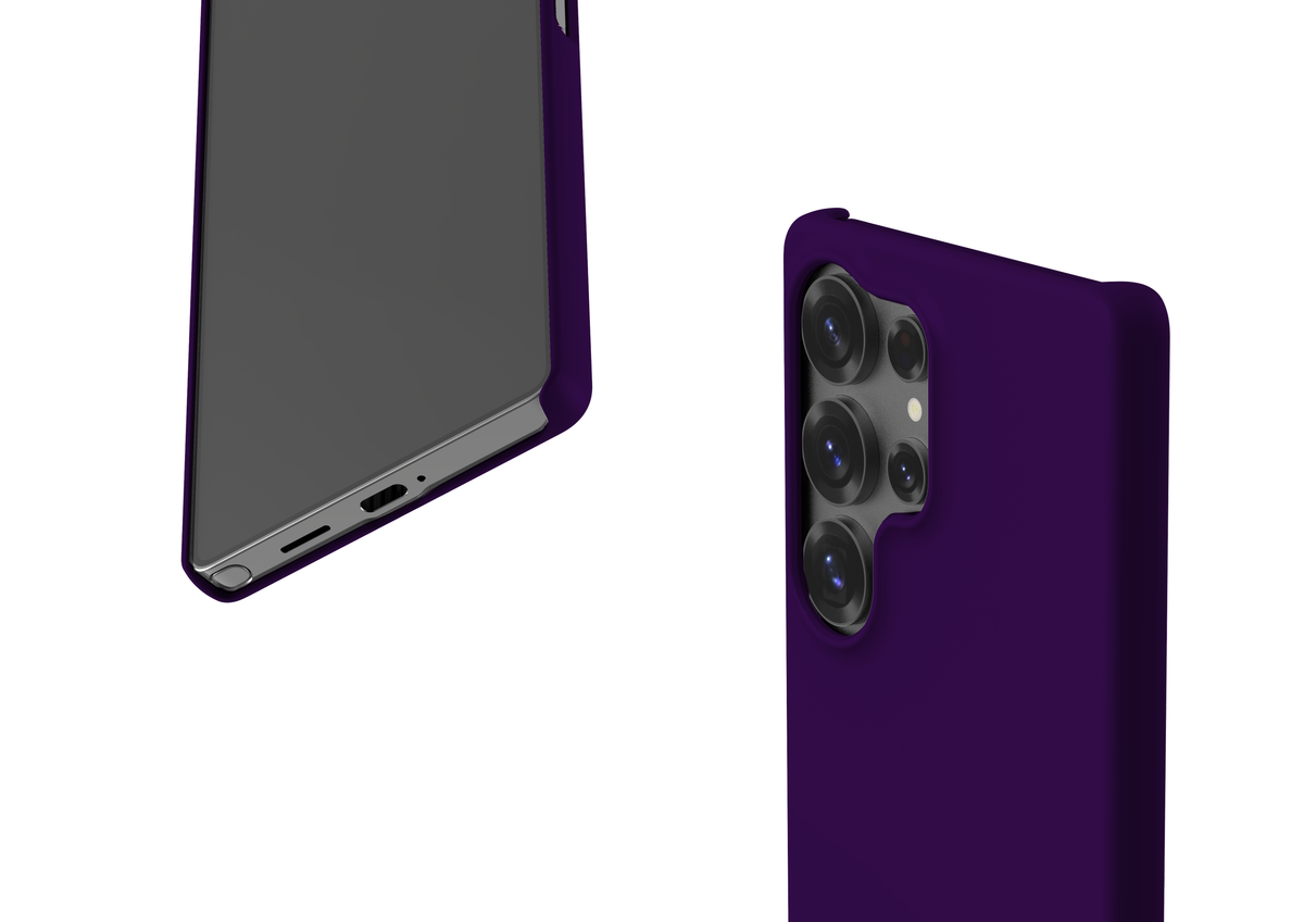 Vivid Violet Snap Case in Gloss - Samsung Galaxy S25 Series