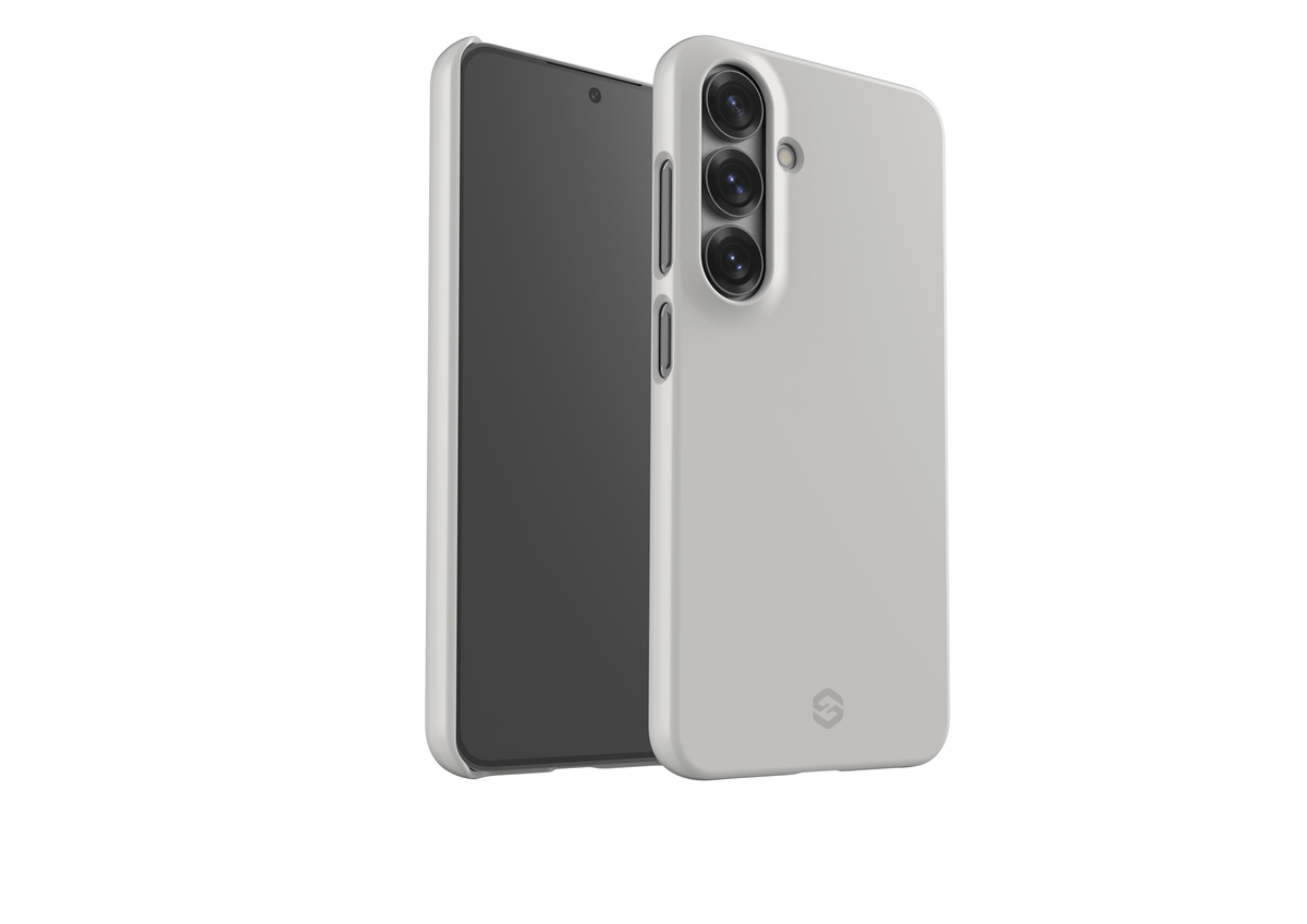 Frosty White Snap Case in Gloss - Samsung Galaxy S25 Series