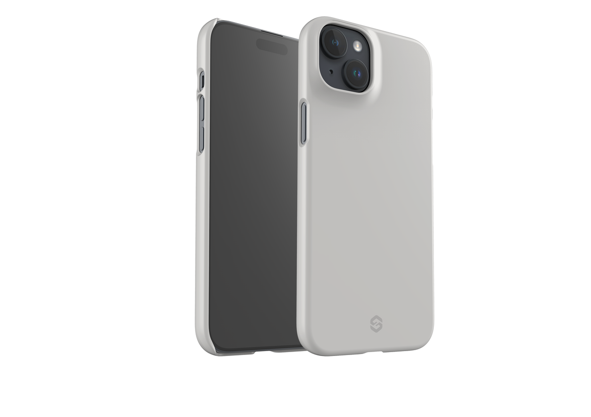 Frosty White Snap Case in Gloss - iPhone 15 Series