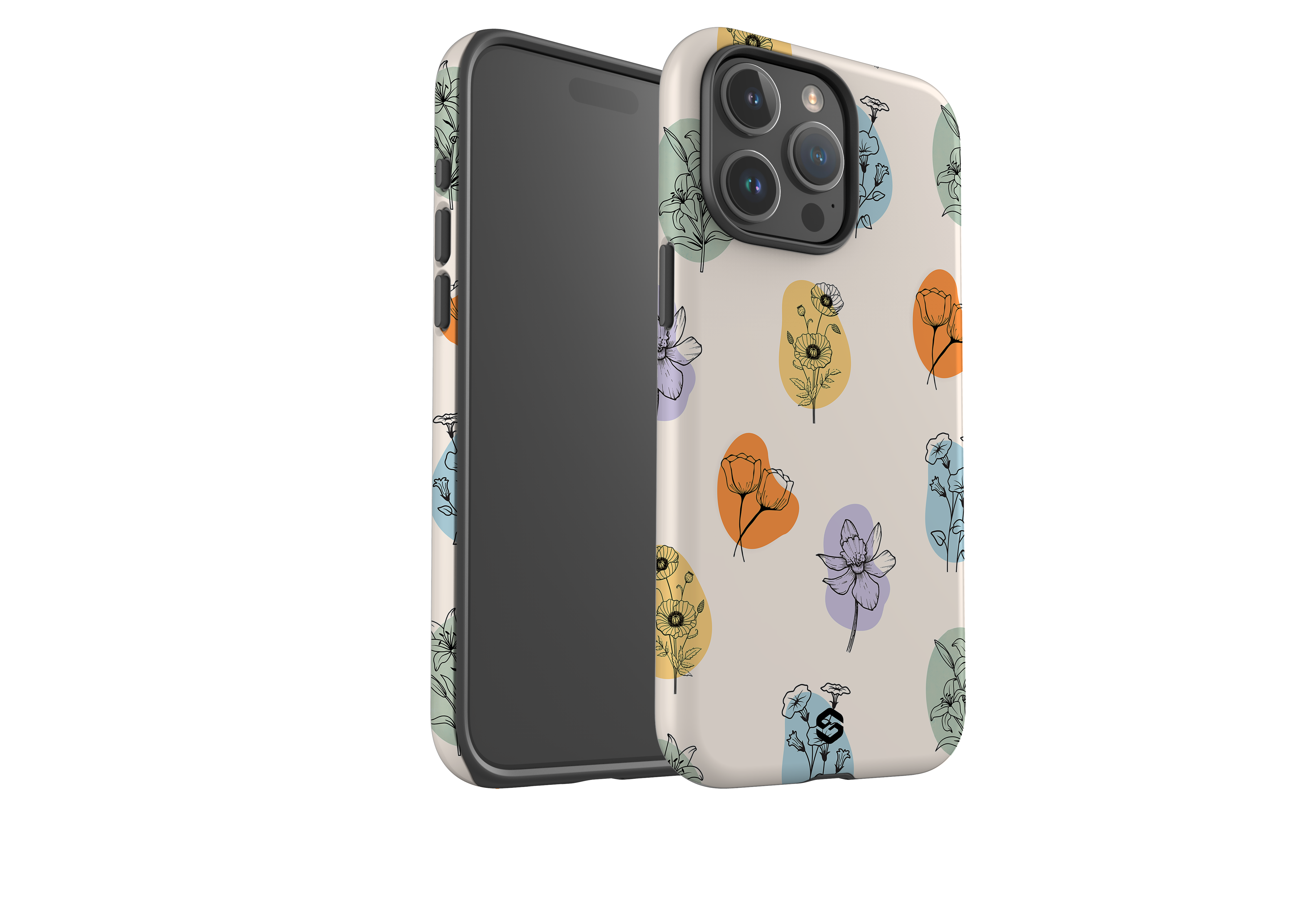 Modern Flora Case - iPhone 15 Series