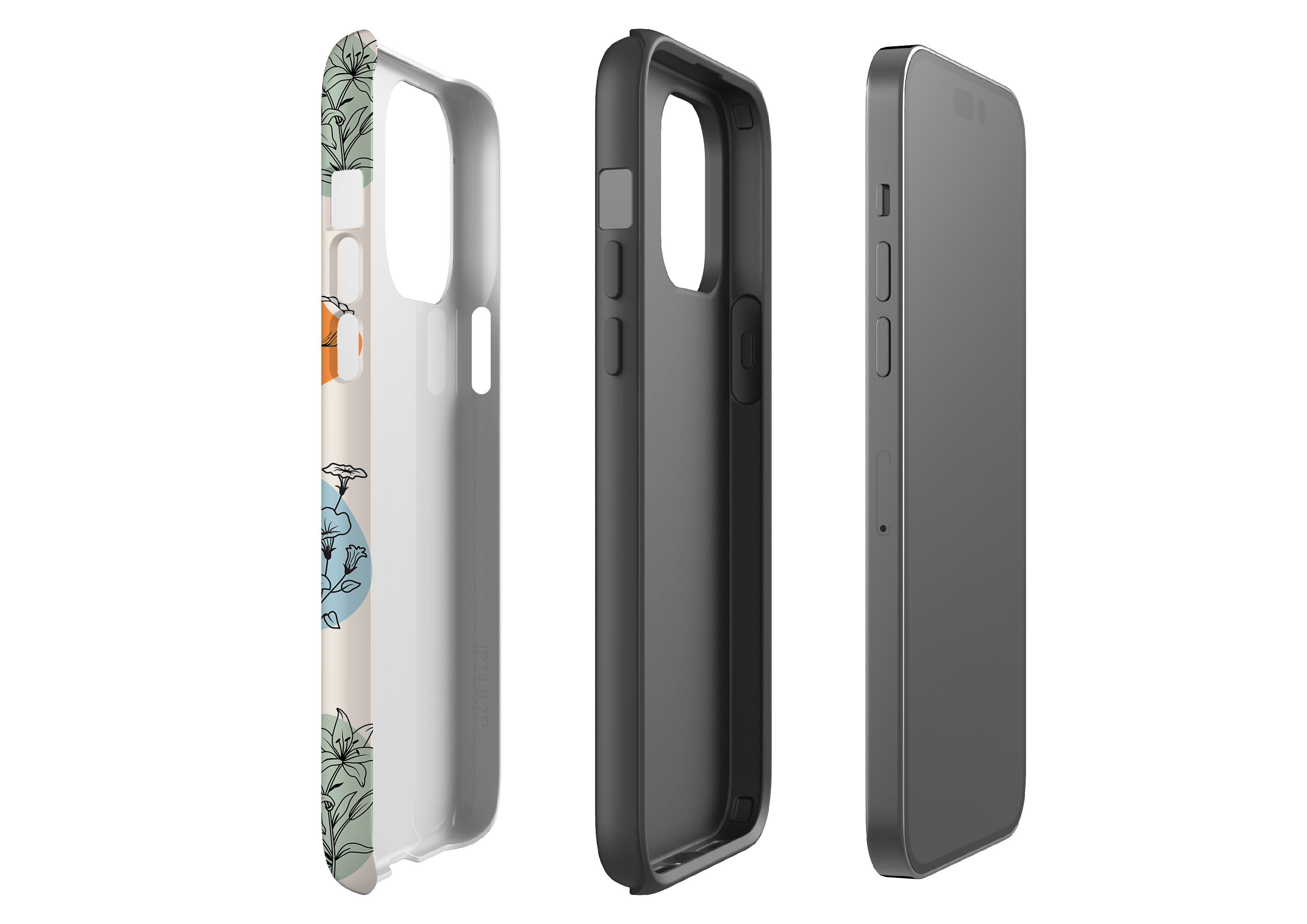 Modern Flora Case - iPhone 14 Series