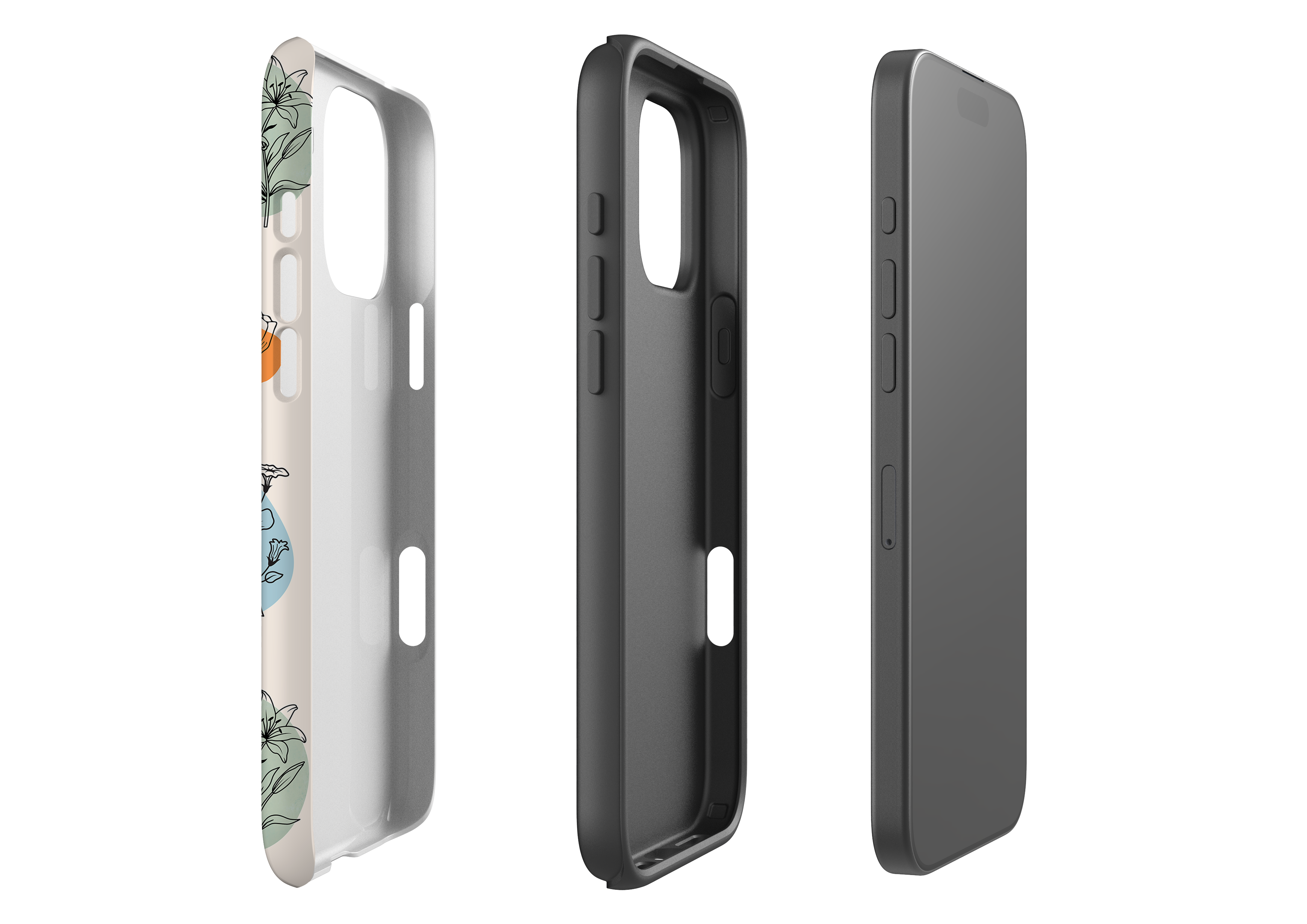 Modern Flora Case - iPhone 16 Series