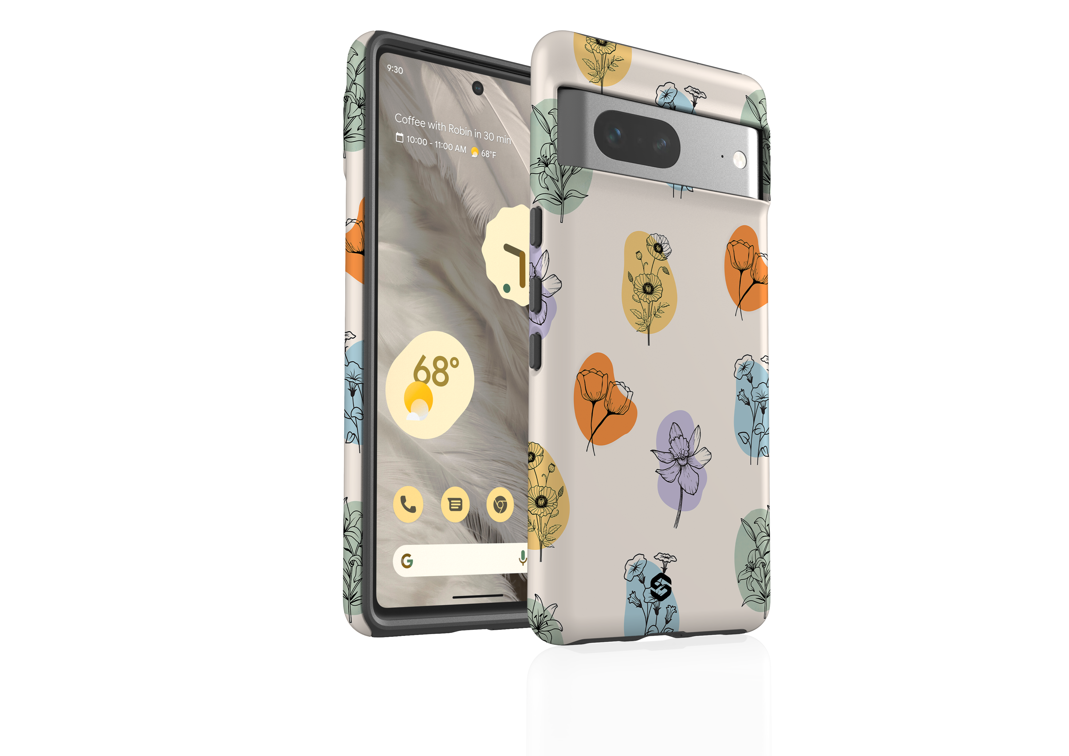 Modern Flora Case - Google Pixel Series