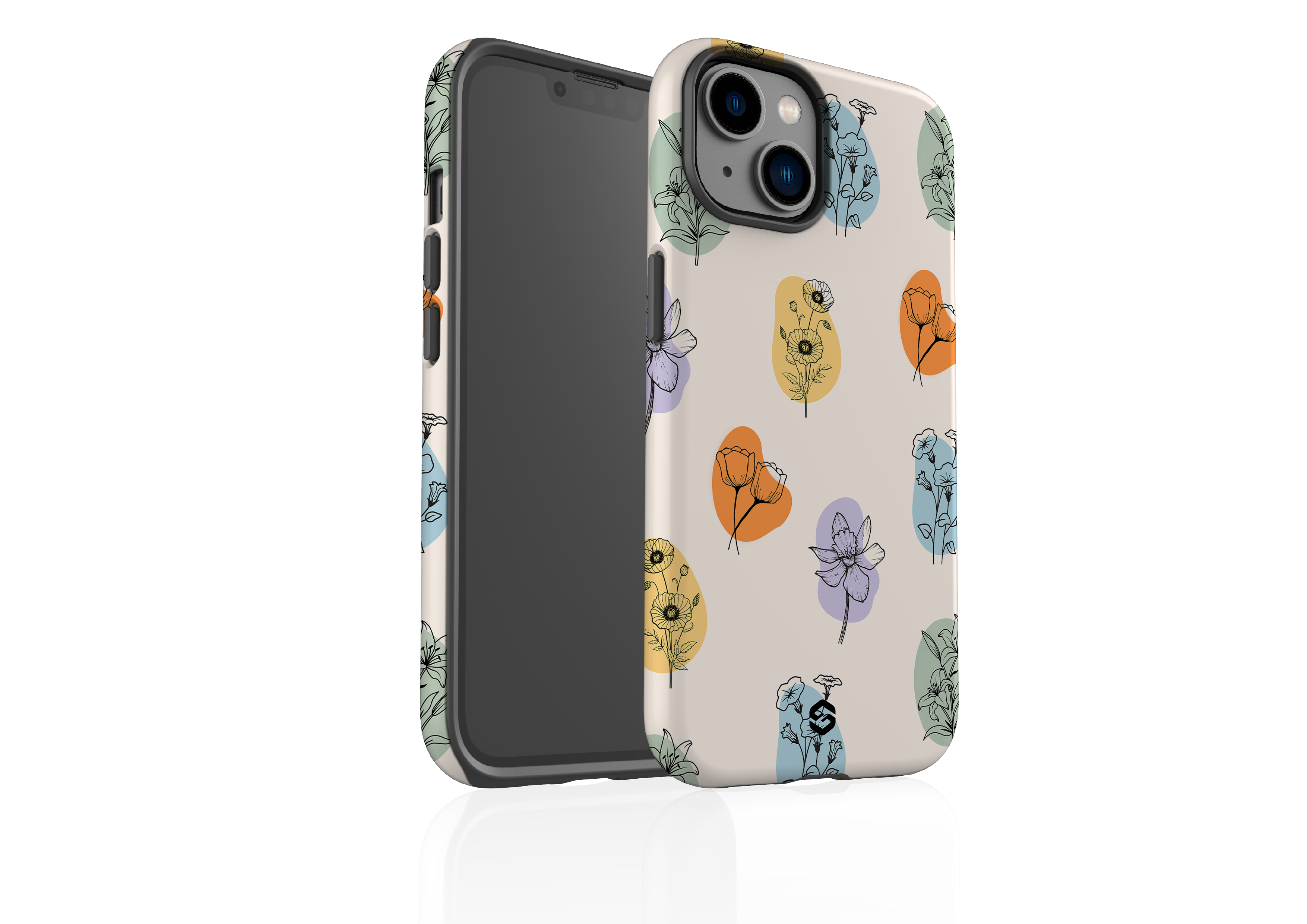 Modern Flora Case - iPhone 14 Series