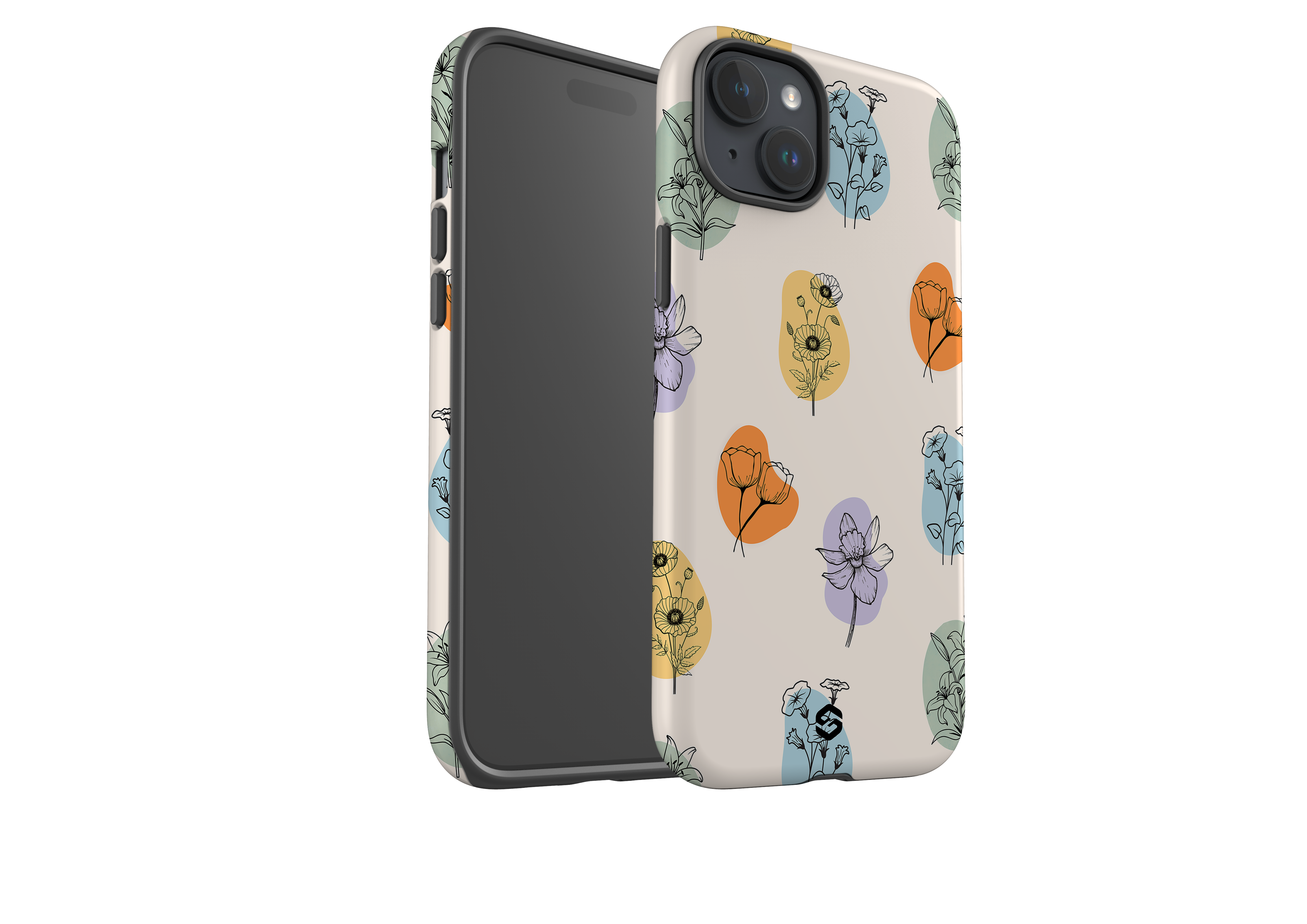 Modern Flora Case - iPhone 15 Series