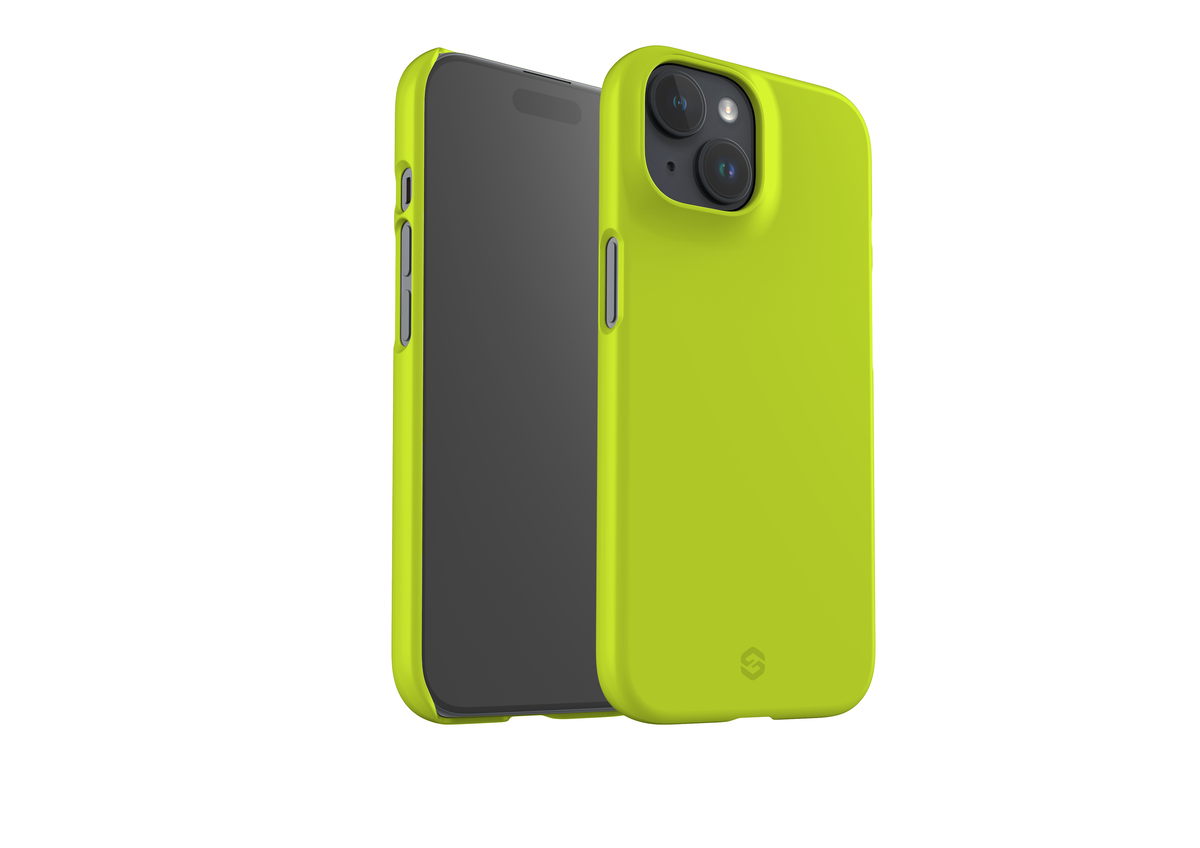 Mellow Yellow Snap Case in Gloss - iPhone 15 Series