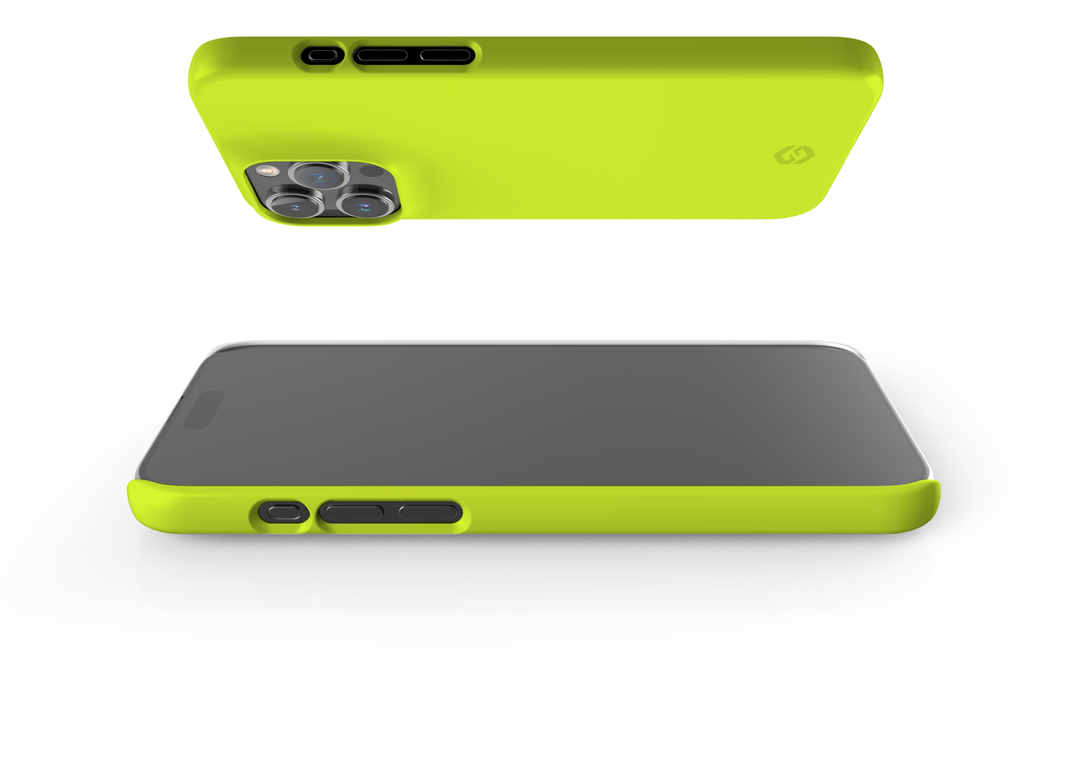 Mellow Yellow Snap Case in Gloss - iPhone 15 Series