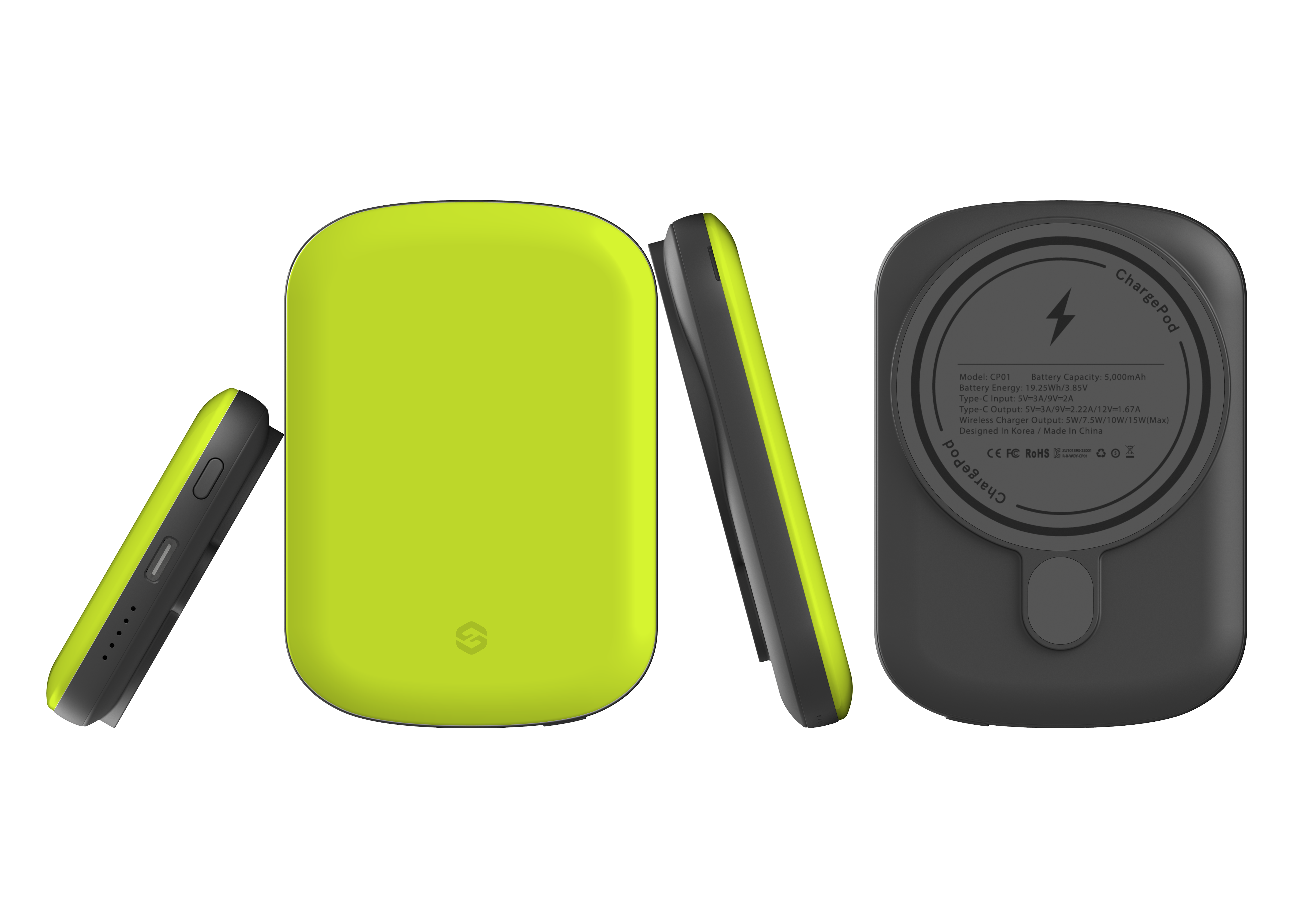 Mellow Yellow MagSafe Power Bank