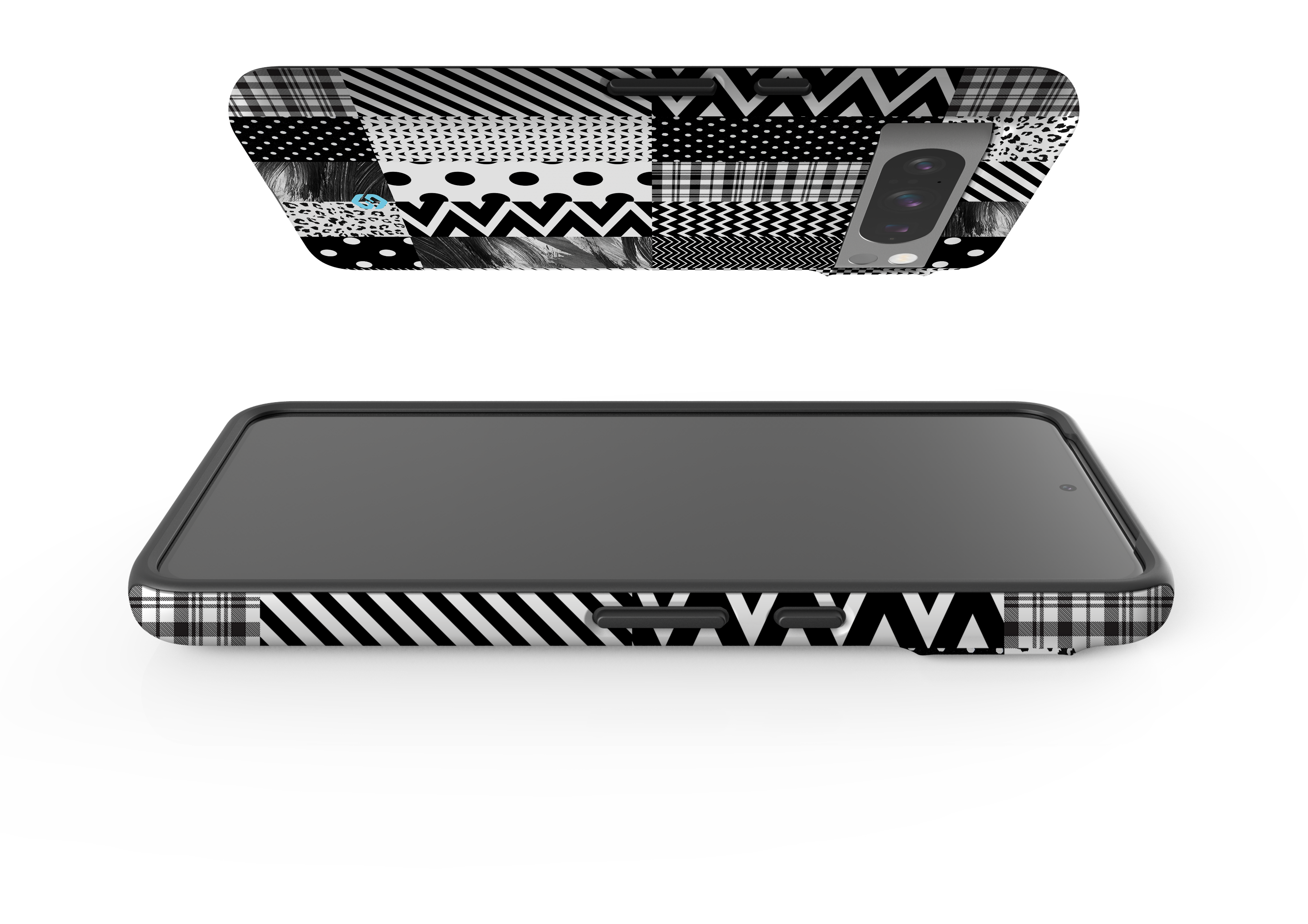 Noir Patchwork Case - Google Pixel Series