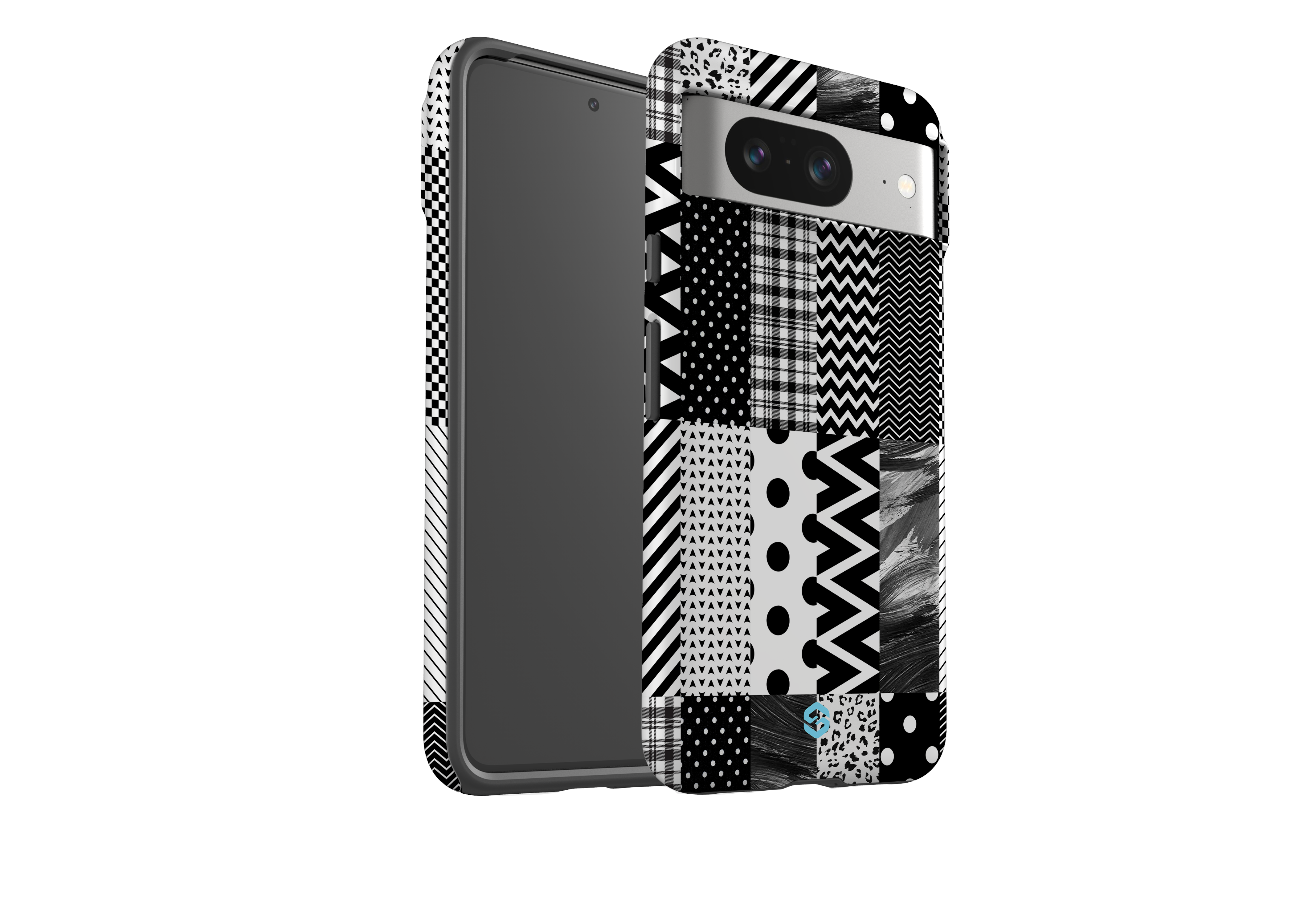 Noir Patchwork Case - Google Pixel Series