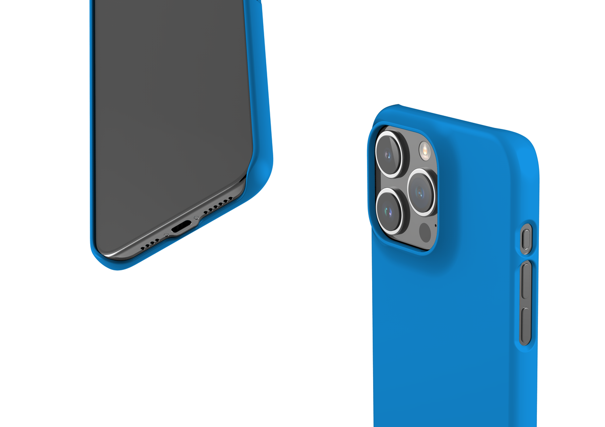 Blissful Blue Snap Case in Gloss - iPhone 15 Series