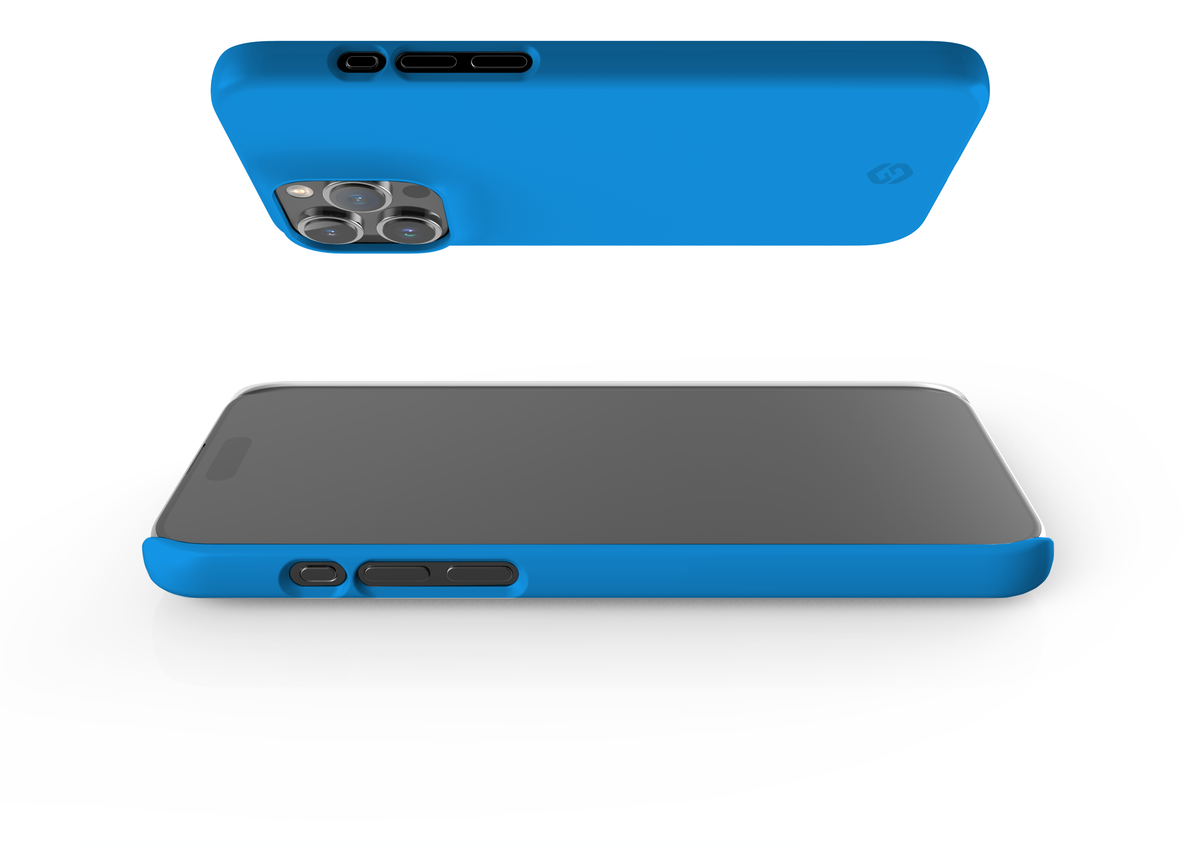 Blissful Blue Snap Case in Gloss - iPhone 15 Series