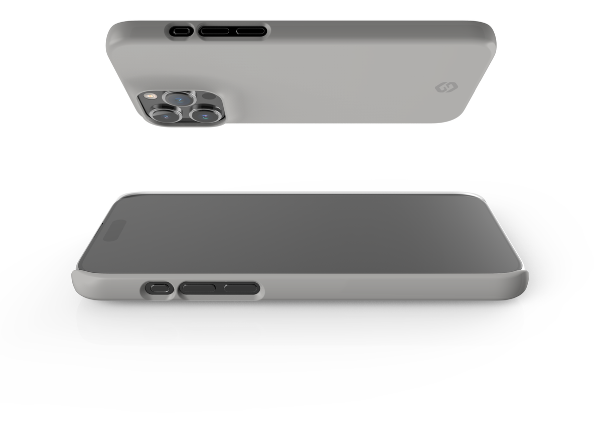 Stormy Grey Snap Case in Gloss - iPhone 15 Series