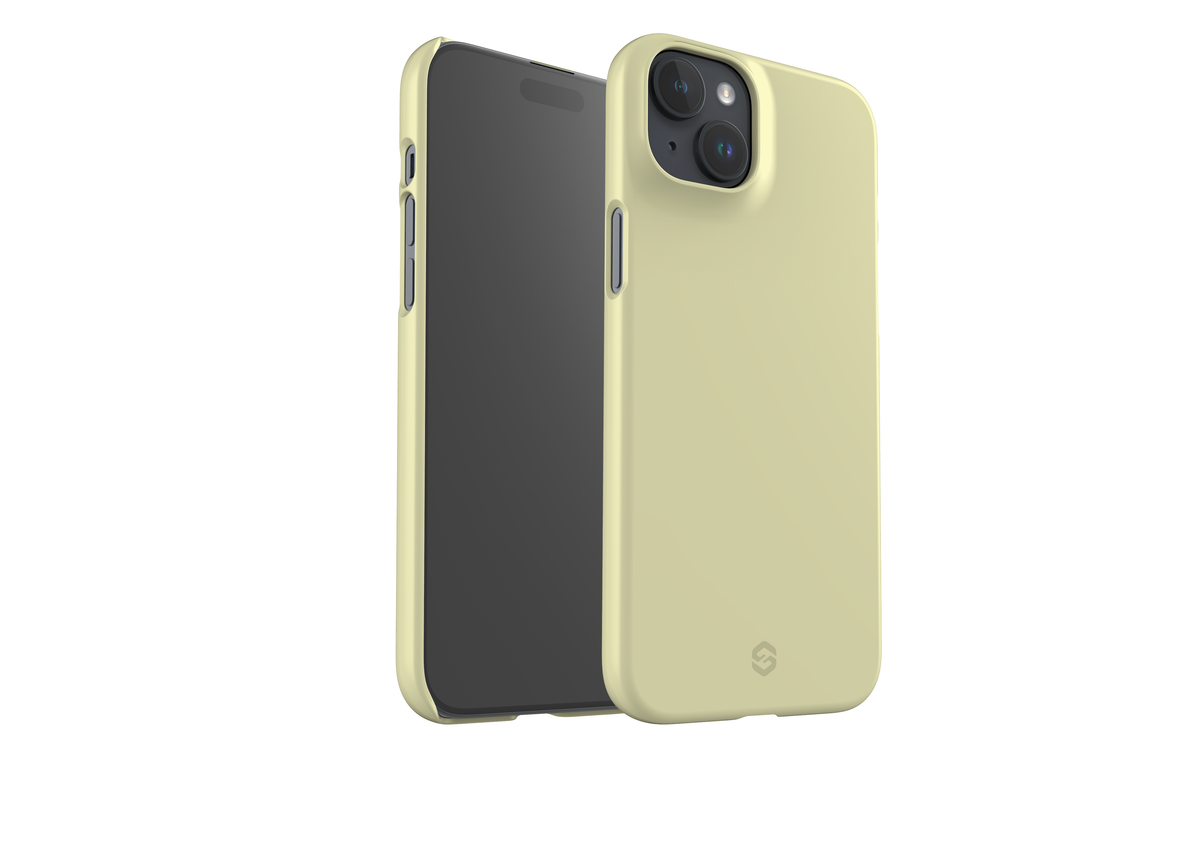 Mellow Yellow Snap Case in Gloss - iPhone 15 Series