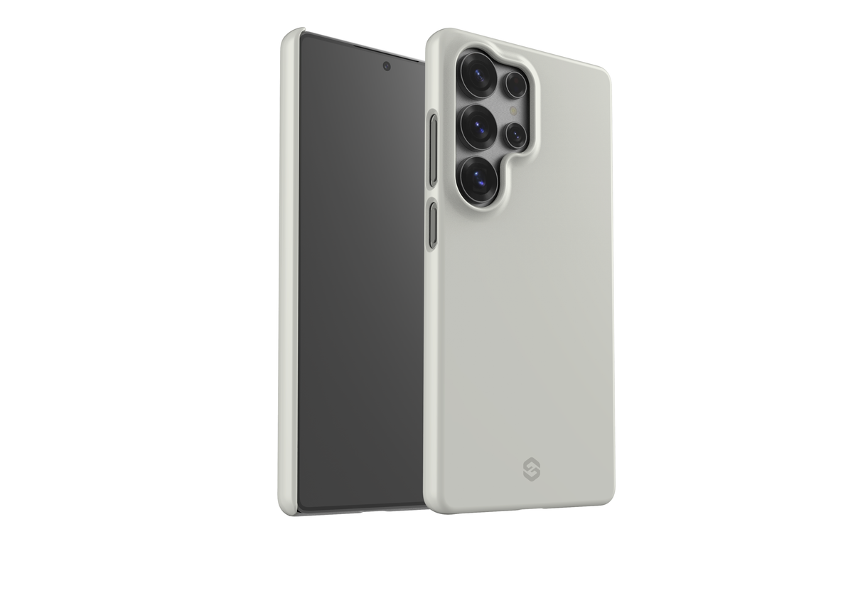 Frosty White Snap Case in Gloss - Samsung Galaxy S25 Series