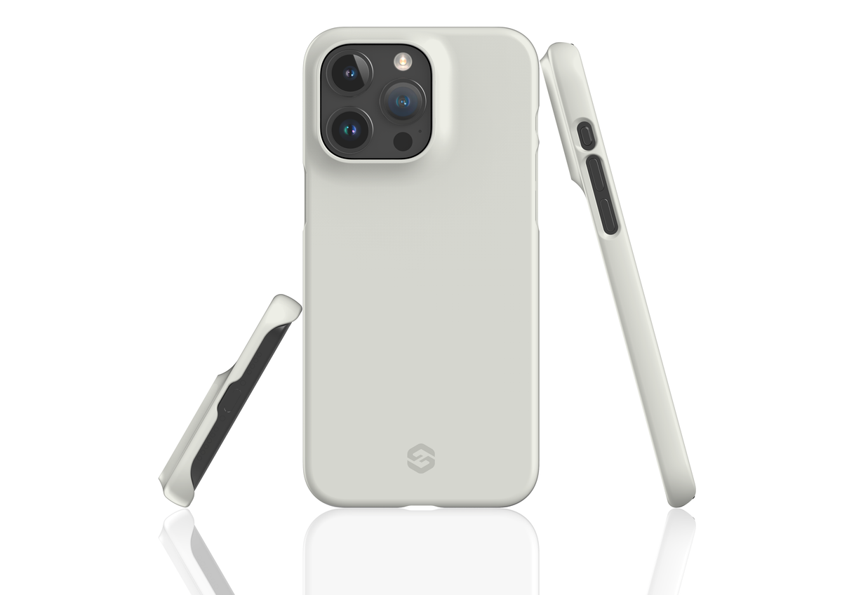 Frosty White Snap Case in Gloss - iPhone 15 Series