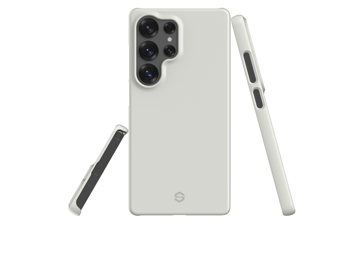 Frosty White Snap Case in Gloss - Samsung Galaxy S25 Series