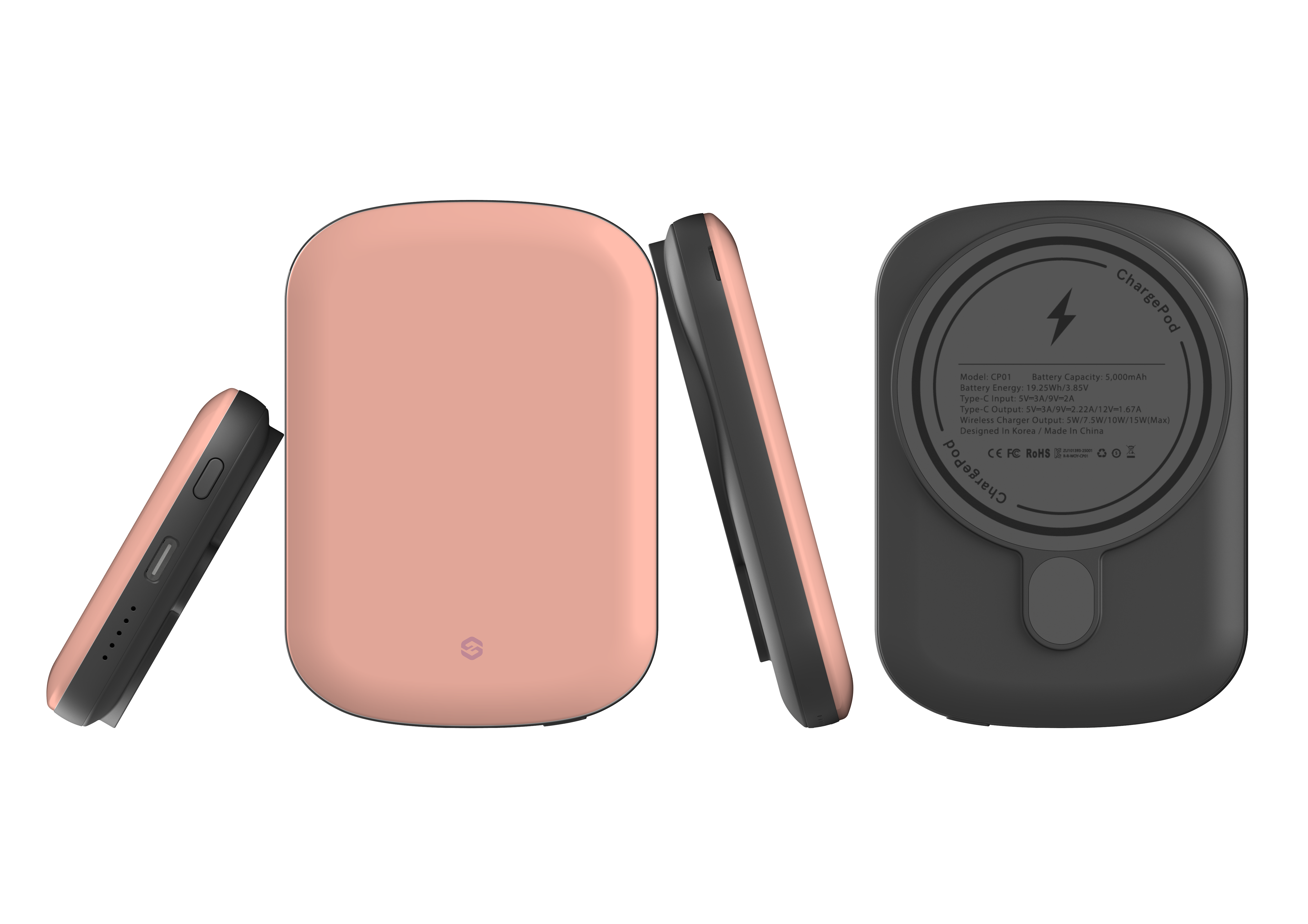 Playful Pink MagSafe Power Bank