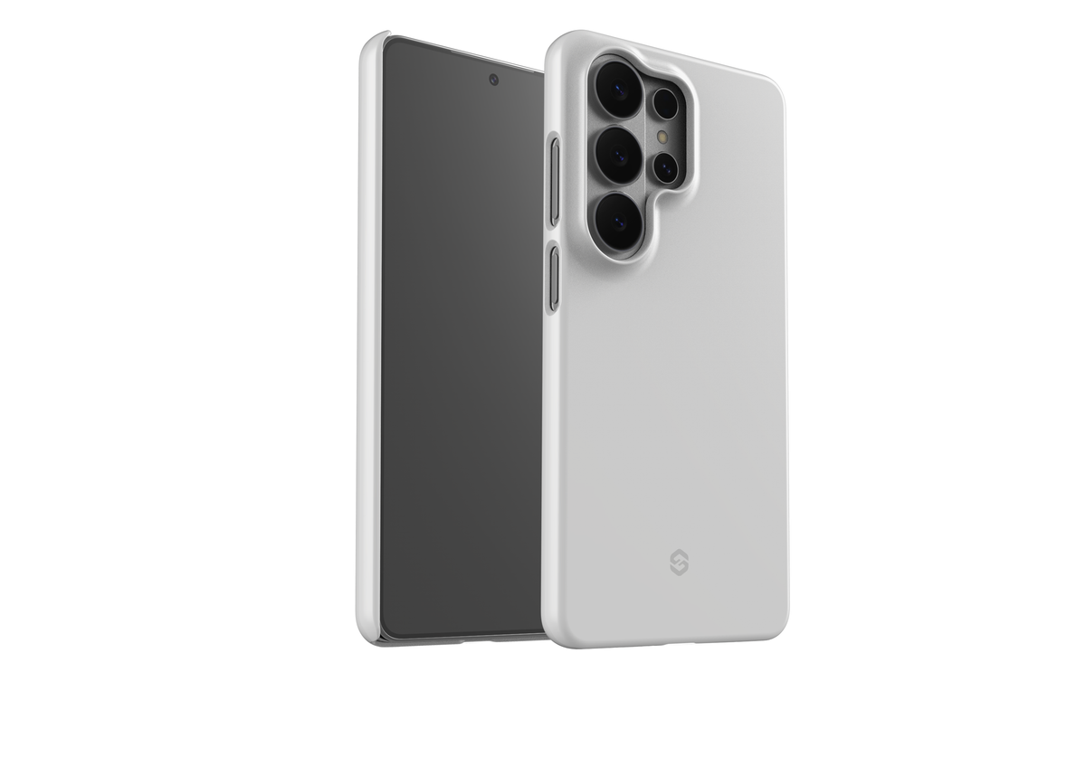 Frosty White Snap Case in Gloss - Samsung Galaxy S26 Series