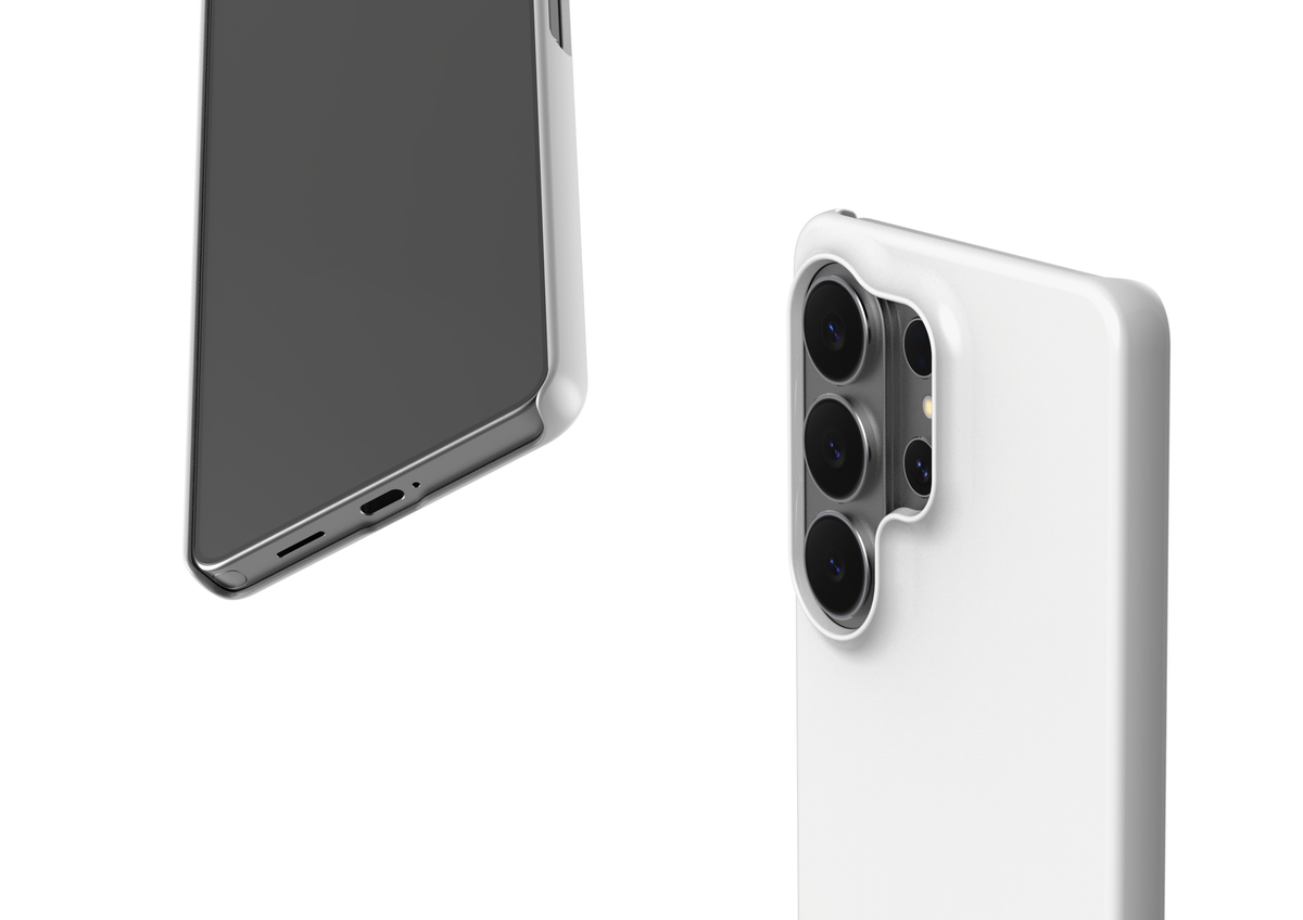 Frosty White Snap Case in Gloss - Samsung Galaxy S26 Series