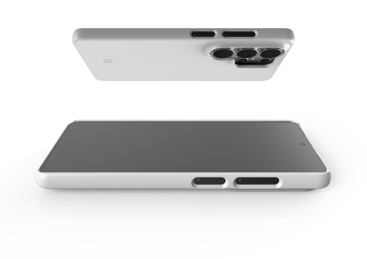 Frosty White Snap Case in Gloss - Samsung Galaxy S26 Series