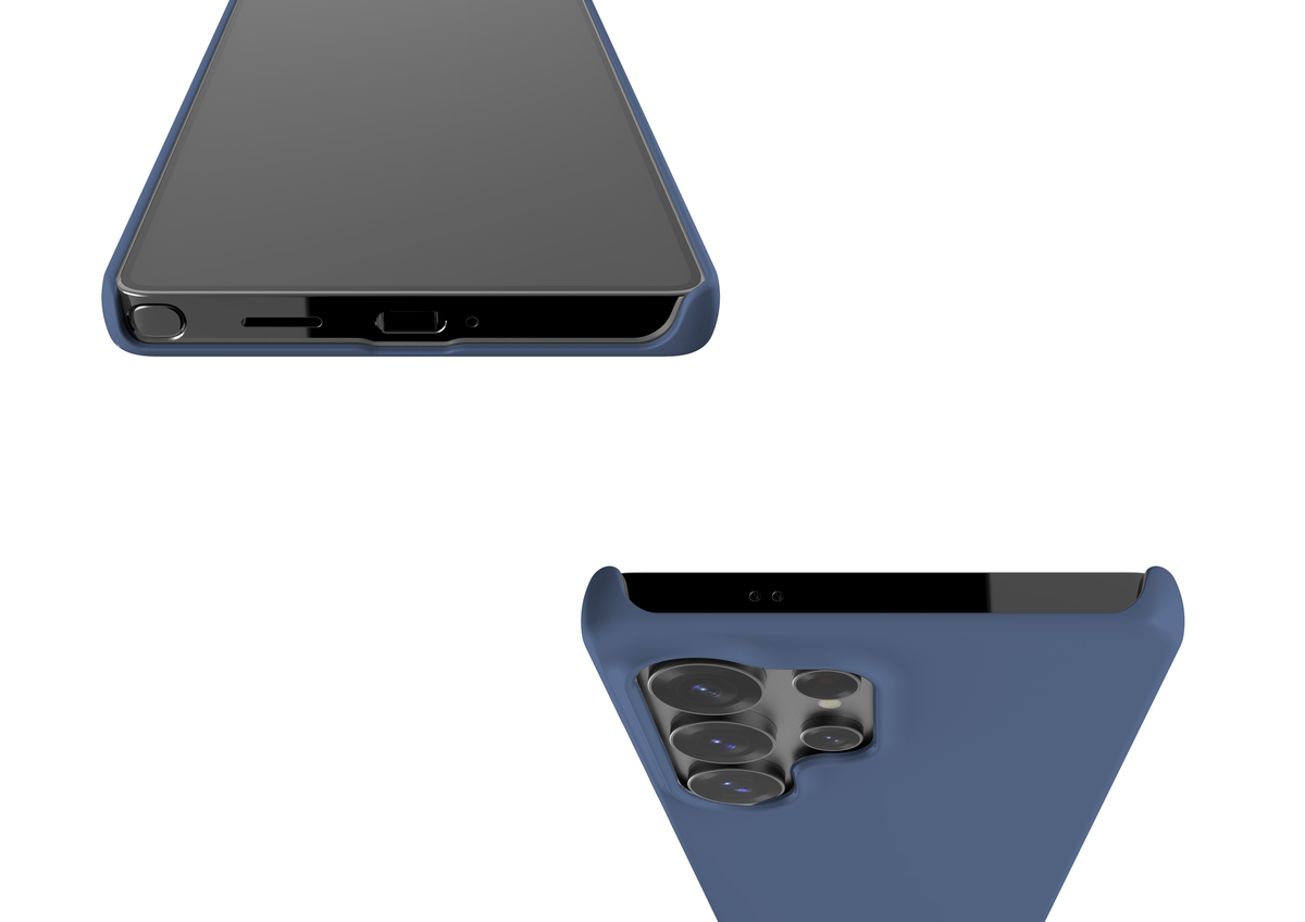 Blissful Blue Snap Case in Gloss - Samsung Galaxy S25 Series