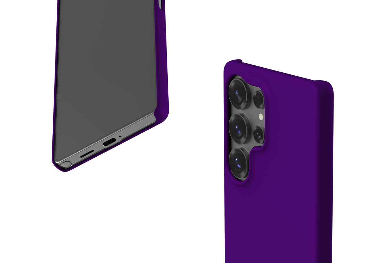 Vivid Violet Snap Case in Gloss - Samsung Galaxy S25 Series
