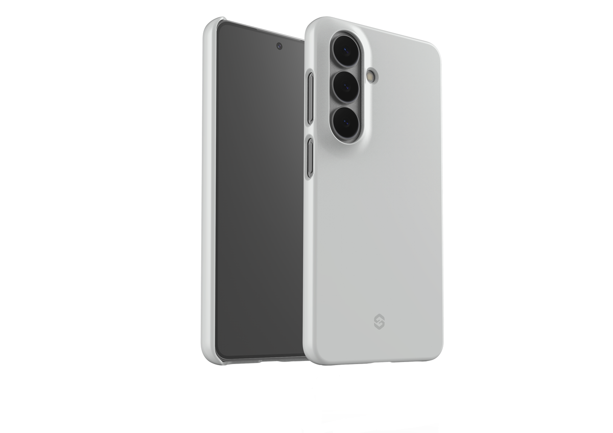 Frosty White Snap Case in Gloss - Samsung Galaxy S26 Series
