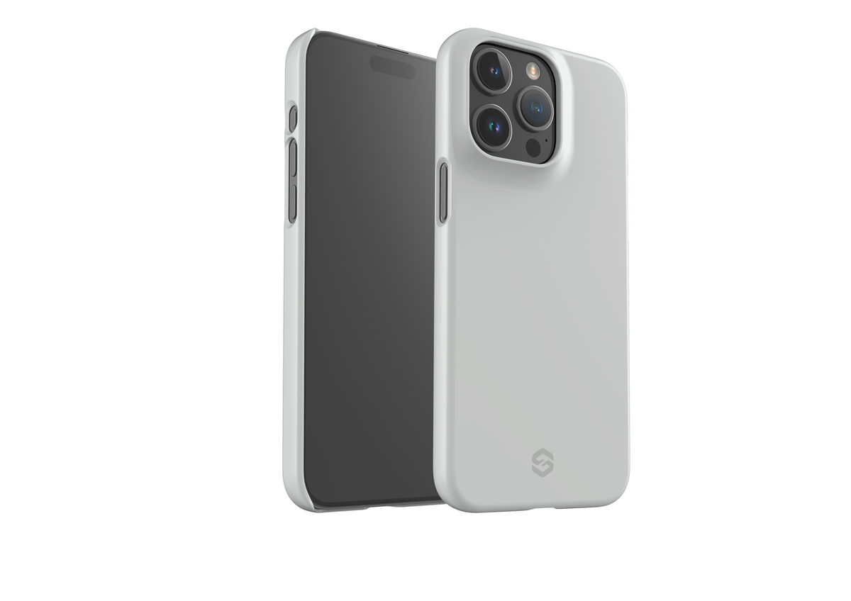 Frosty White Snap Case in Gloss - iPhone 15 Series