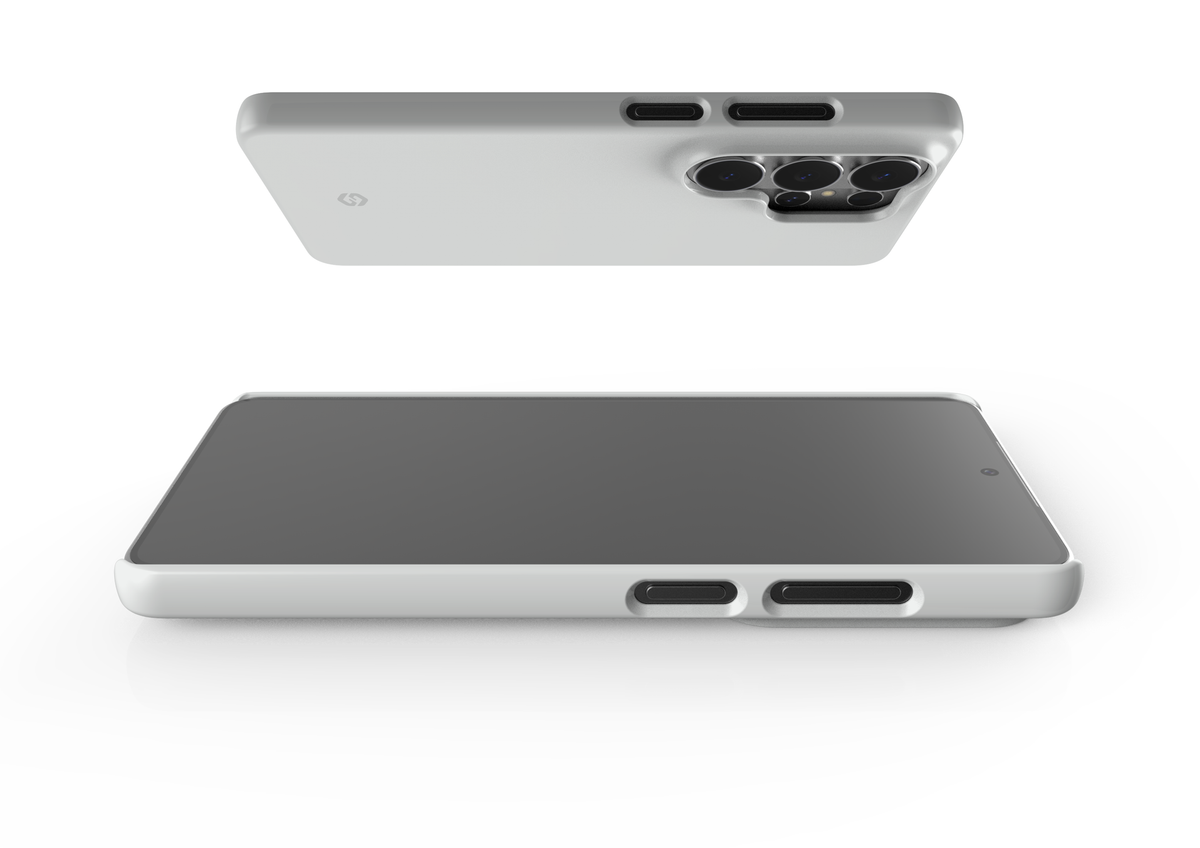 Frosty White Snap Case in Gloss - Samsung Galaxy S26 Series