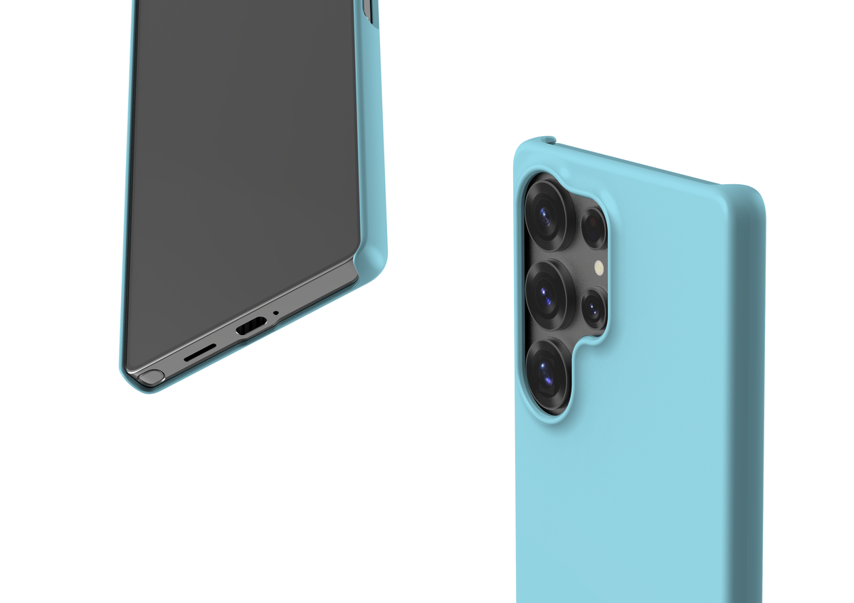Blissful Blue Snap Case in Gloss - Samsung Galaxy S25 Series