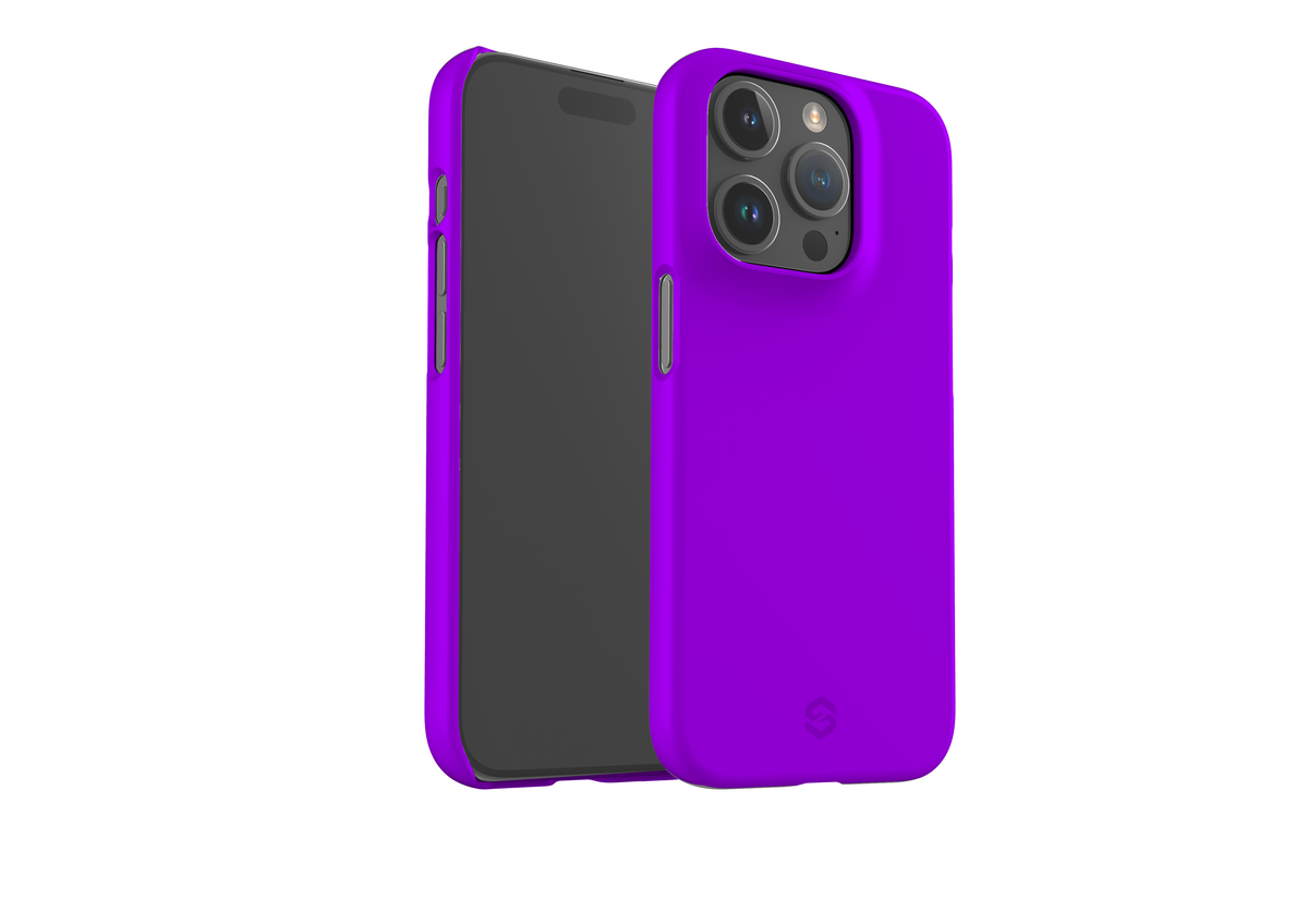Vivid Violet Snap Case in Gloss - iPhone 15 Series