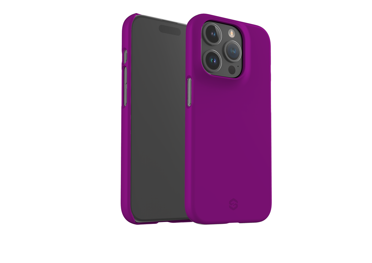 Vivid Violet Snap Case in Gloss - iPhone 15 Series