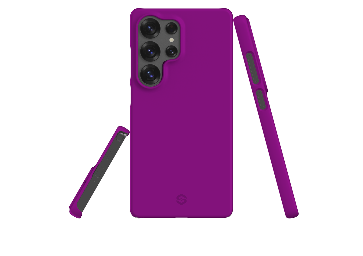 Vivid Violet Snap Case in Gloss - Samsung Galaxy S25 Series