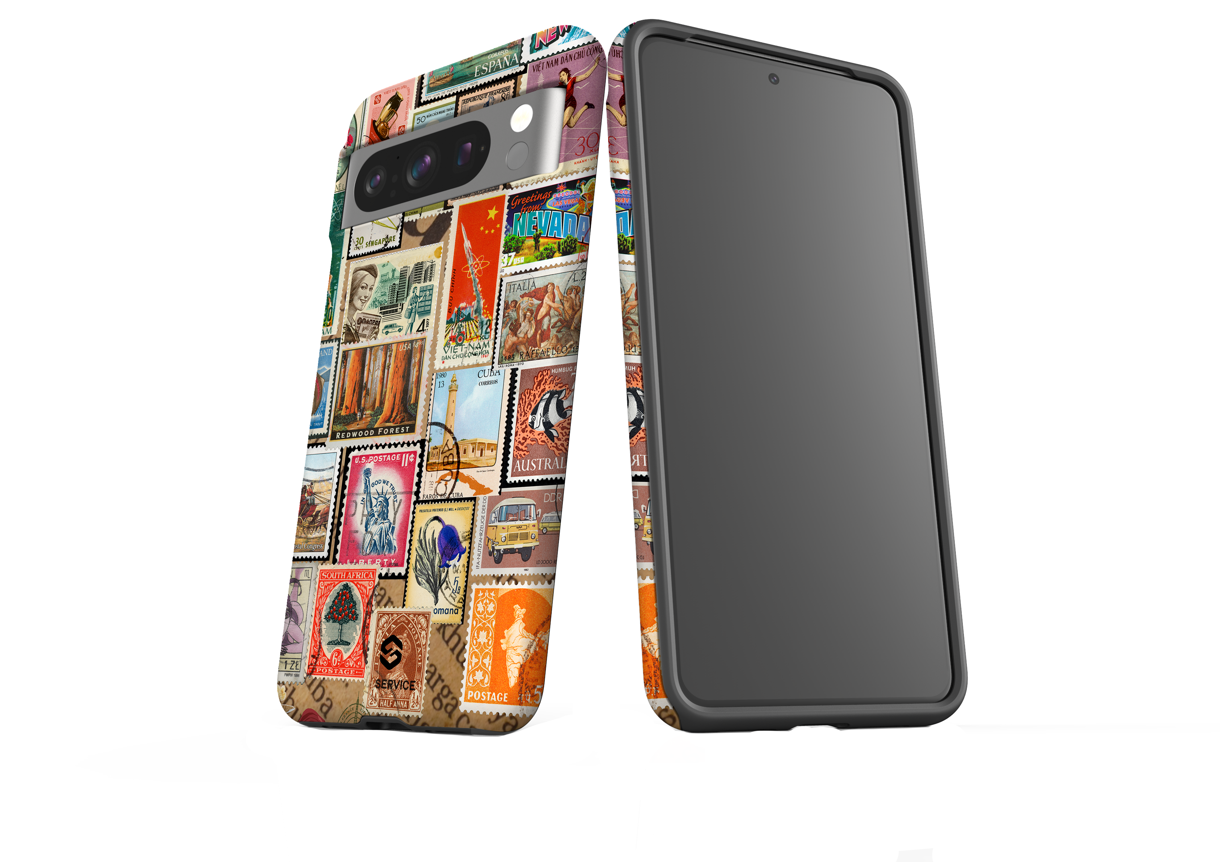 Retro Postmark Case - Google Pixel Series