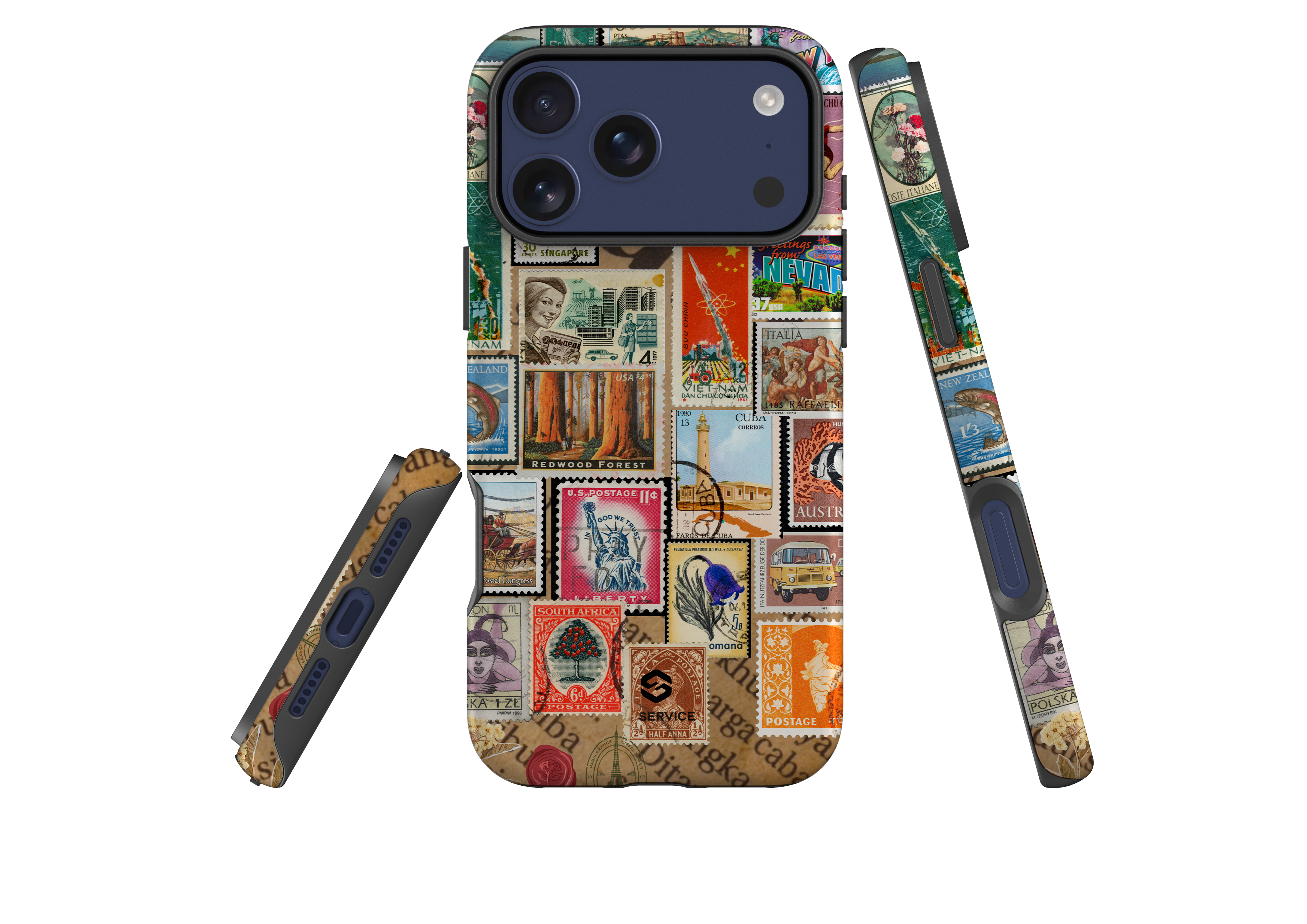 Retro Postmark Case - iPhone 17 Series