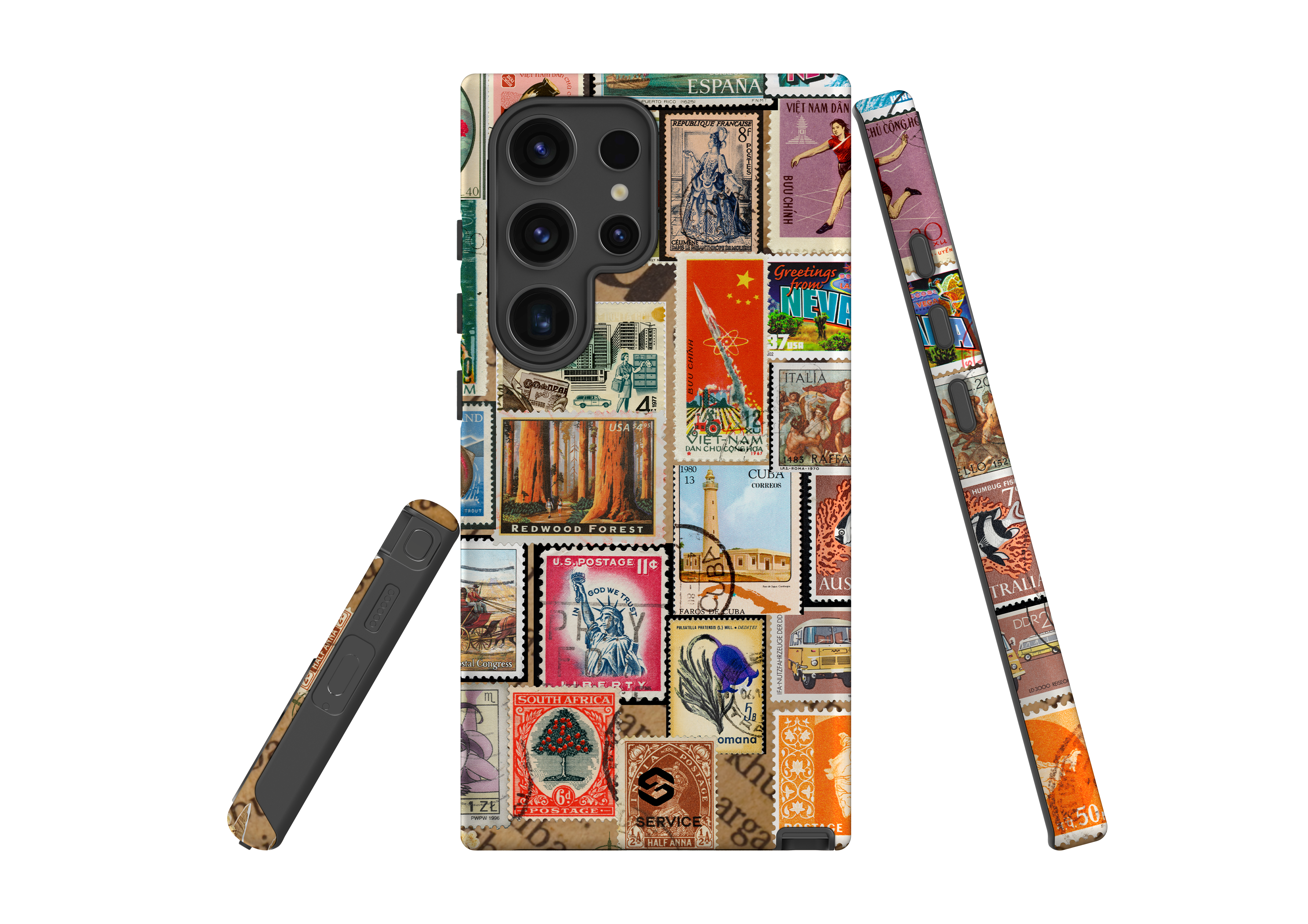 Retro Postmark Case - Samsung Galaxy S24 Series