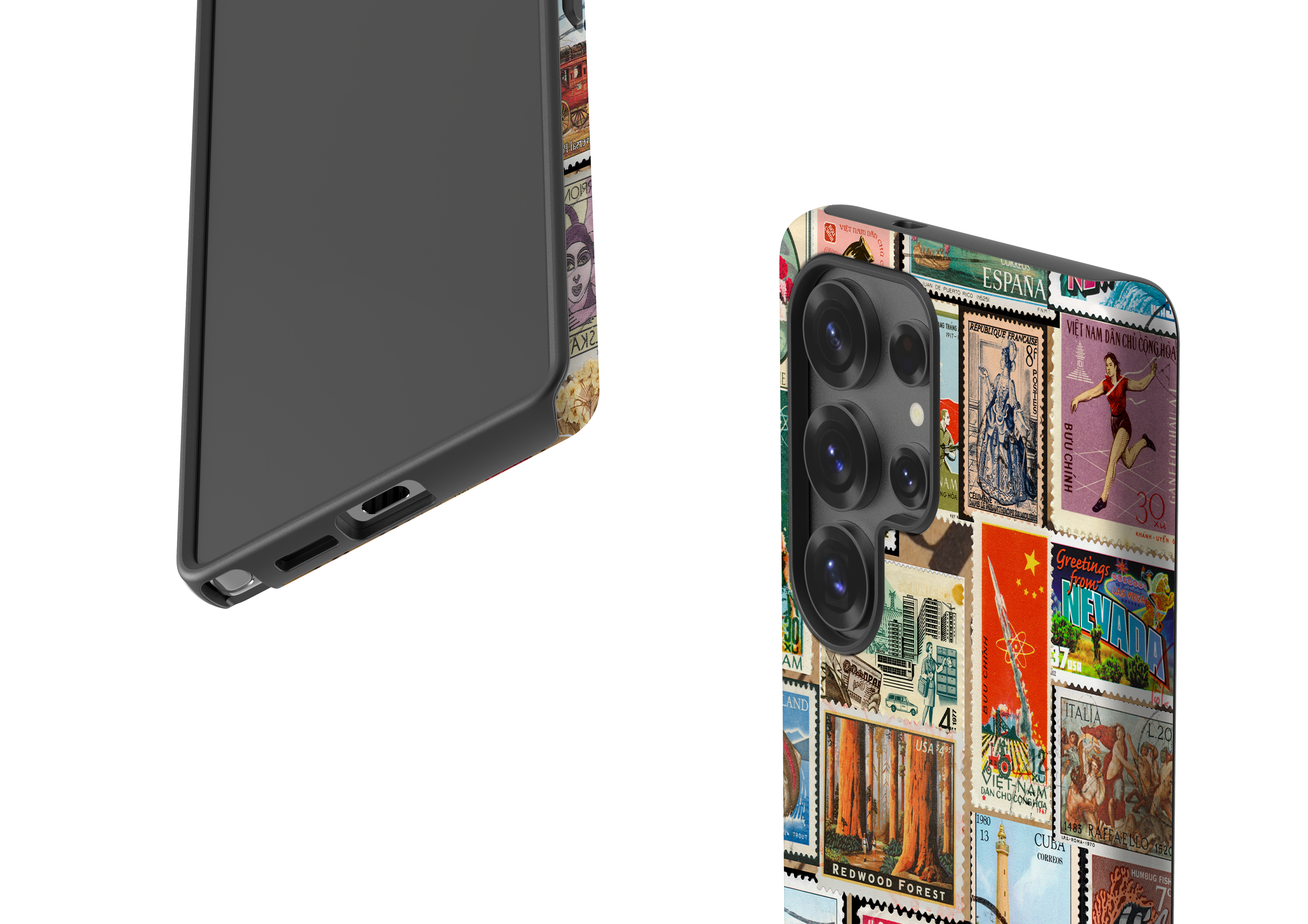 Retro Postmark Case - Samsung Galaxy S25 Series