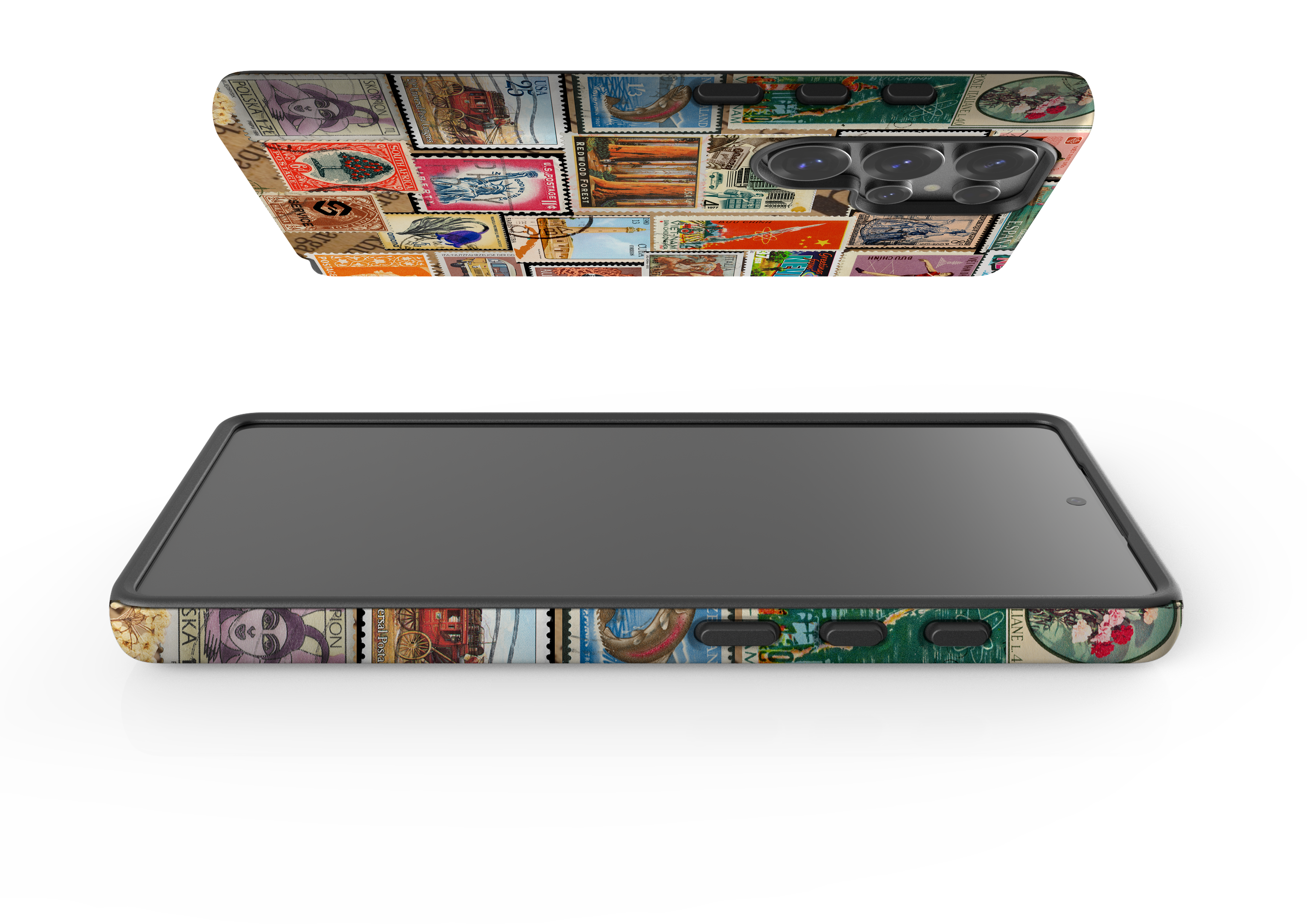 Retro Postmark Case - Samsung Galaxy S25 Series