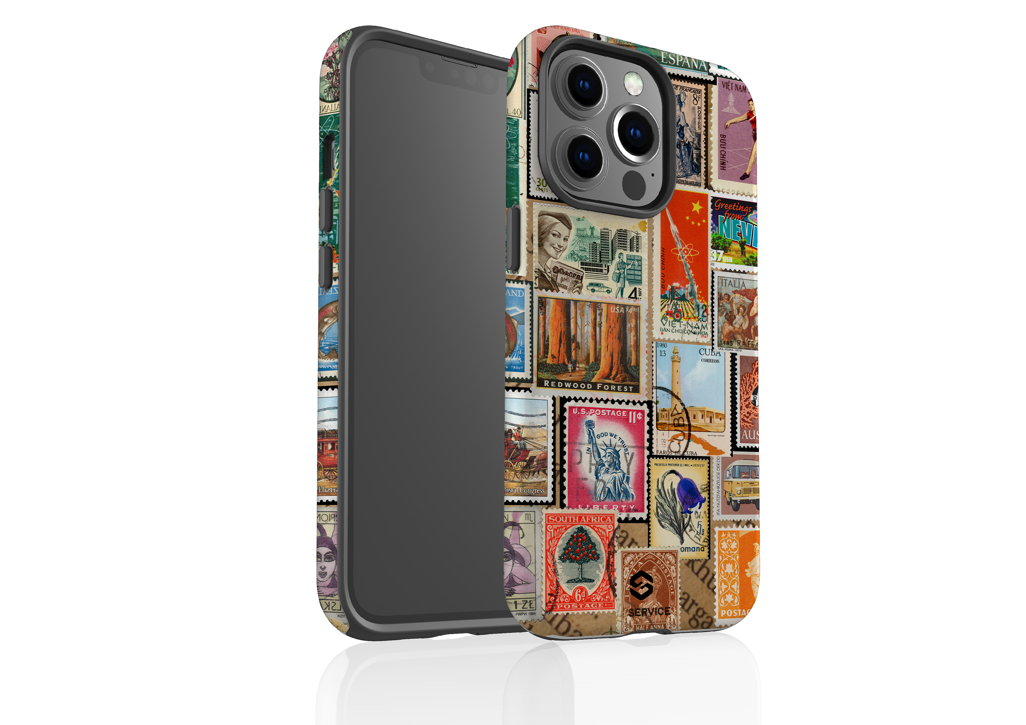Retro Postmark Case - iPhone 13 Series