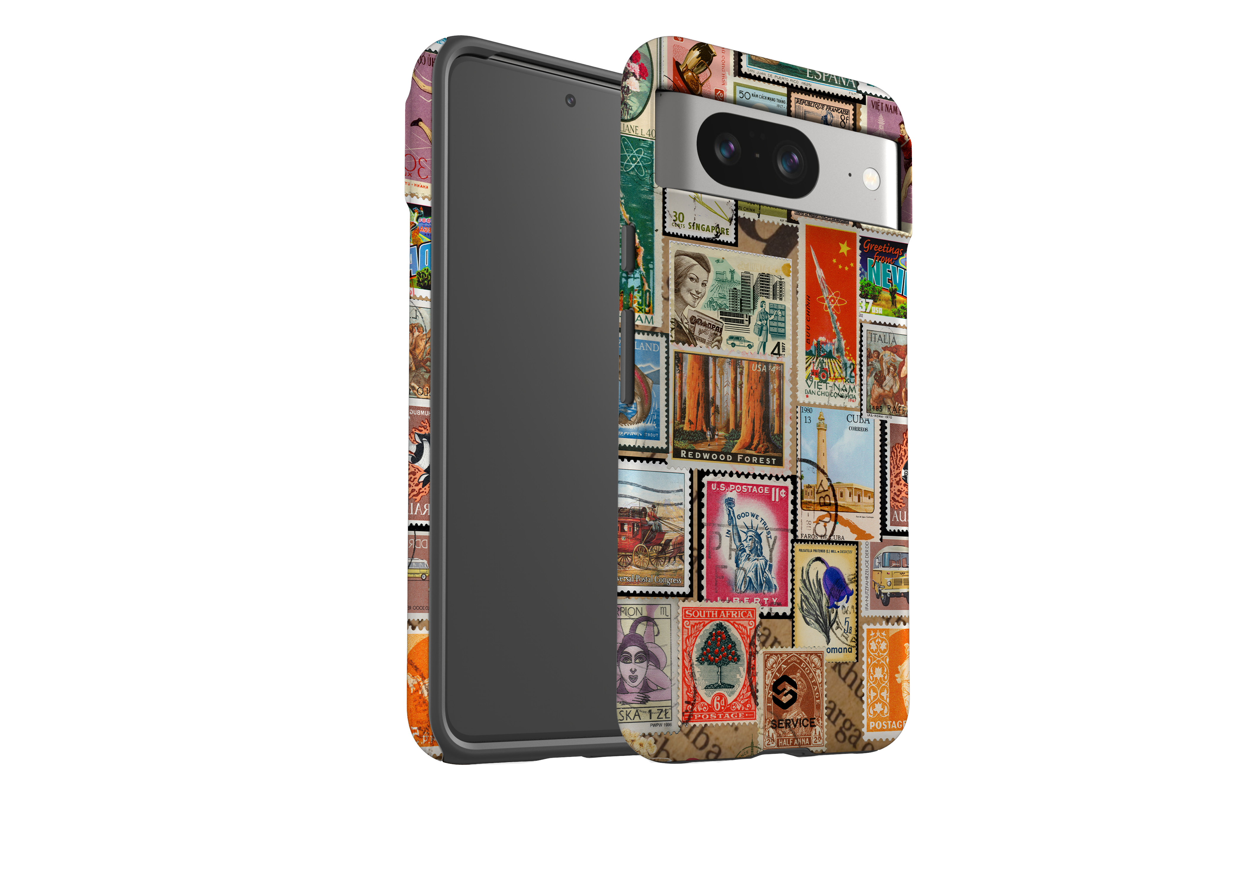 Retro Postmark Case - Google Pixel Series