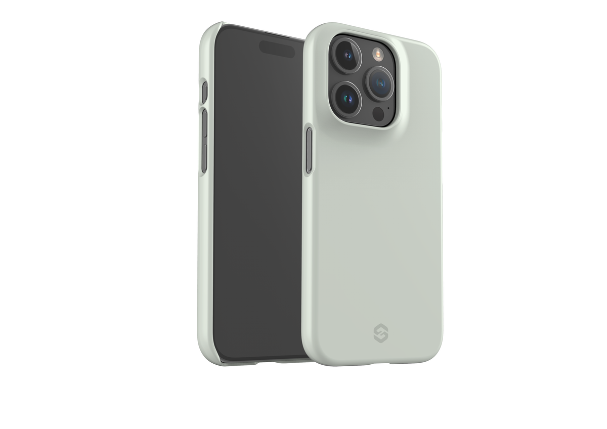 Frosty White Snap Case in Gloss - iPhone 15 Series