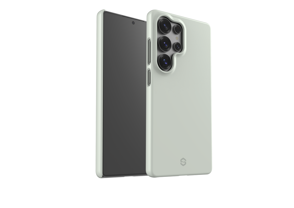 Frosty White Snap Case in Gloss - Samsung Galaxy S25 Series