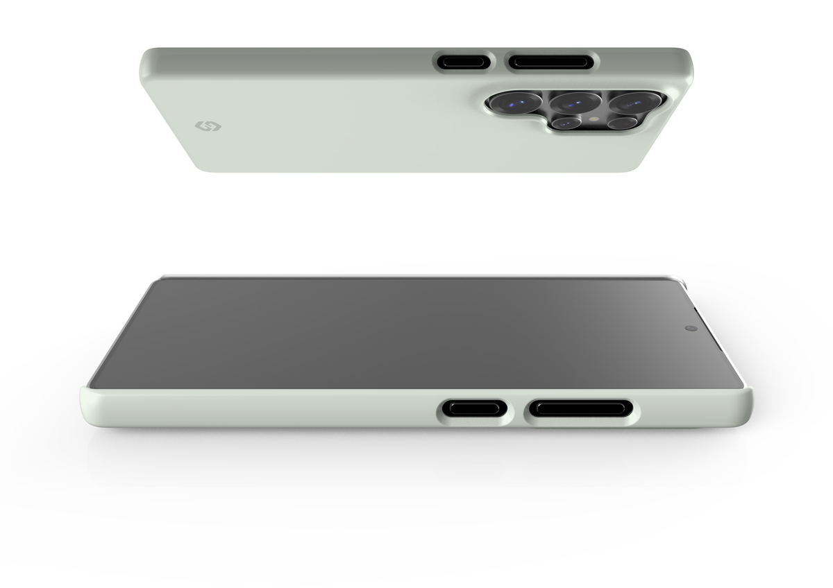 Frosty White Snap Case in Gloss - Samsung Galaxy S25 Series