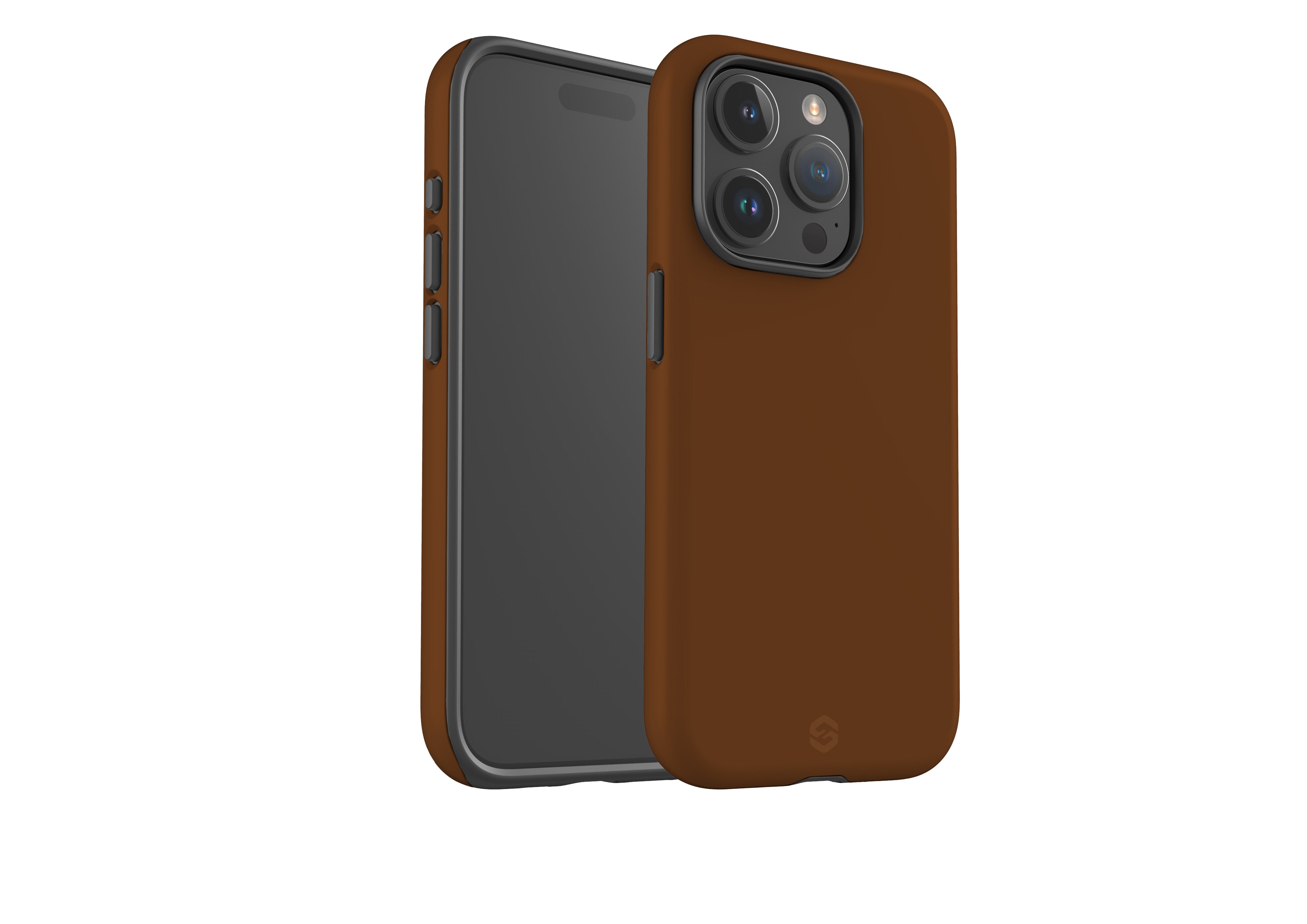 Basic Brown Case - iPhone 15 Series