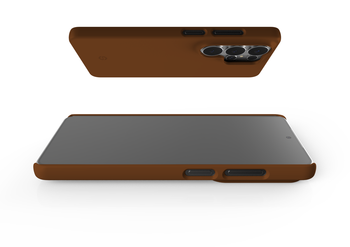 Basic Brown Snap Case in Gloss - Samsung Galaxy S26 Series
