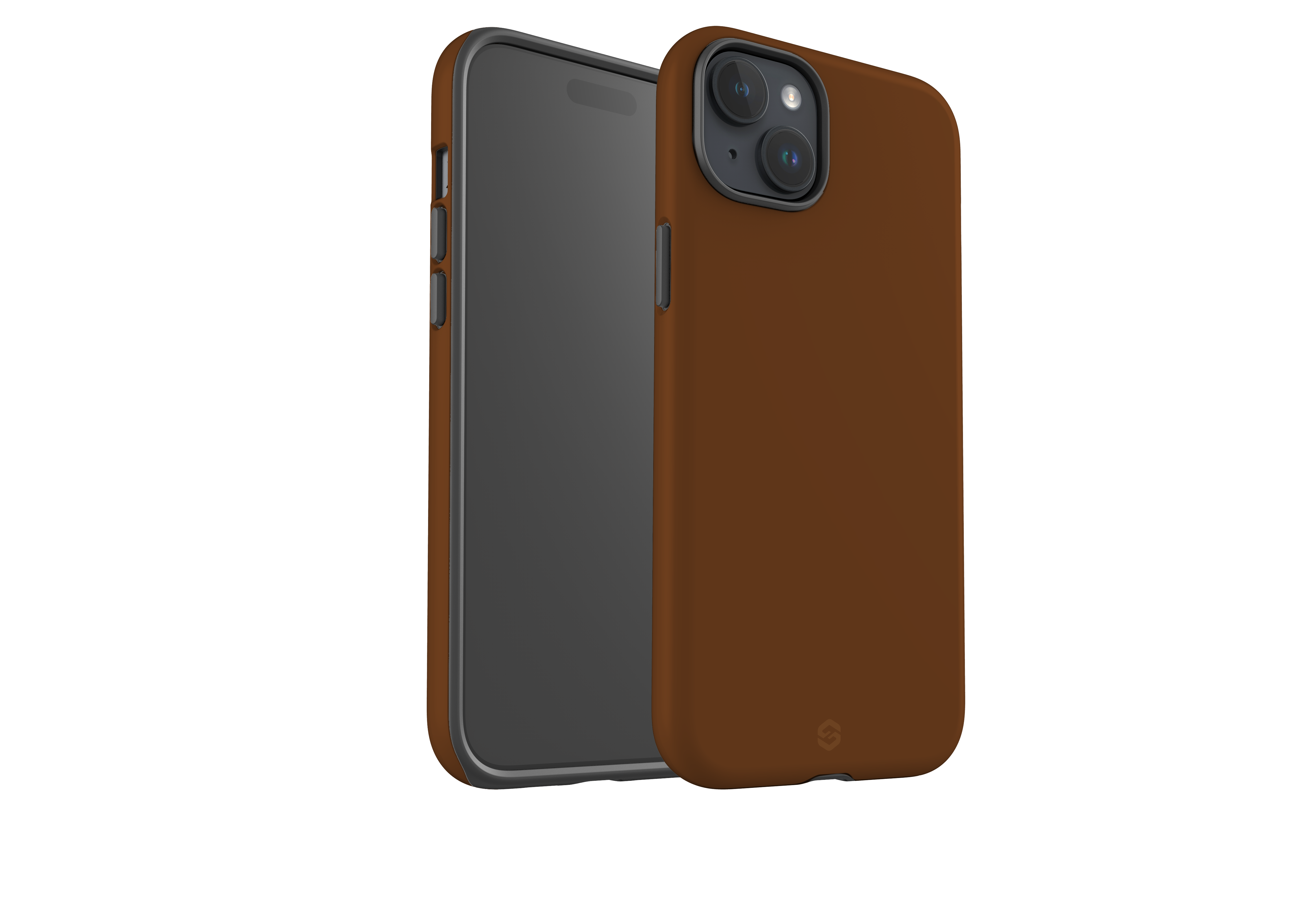 Basic Brown Case - iPhone 15 Series