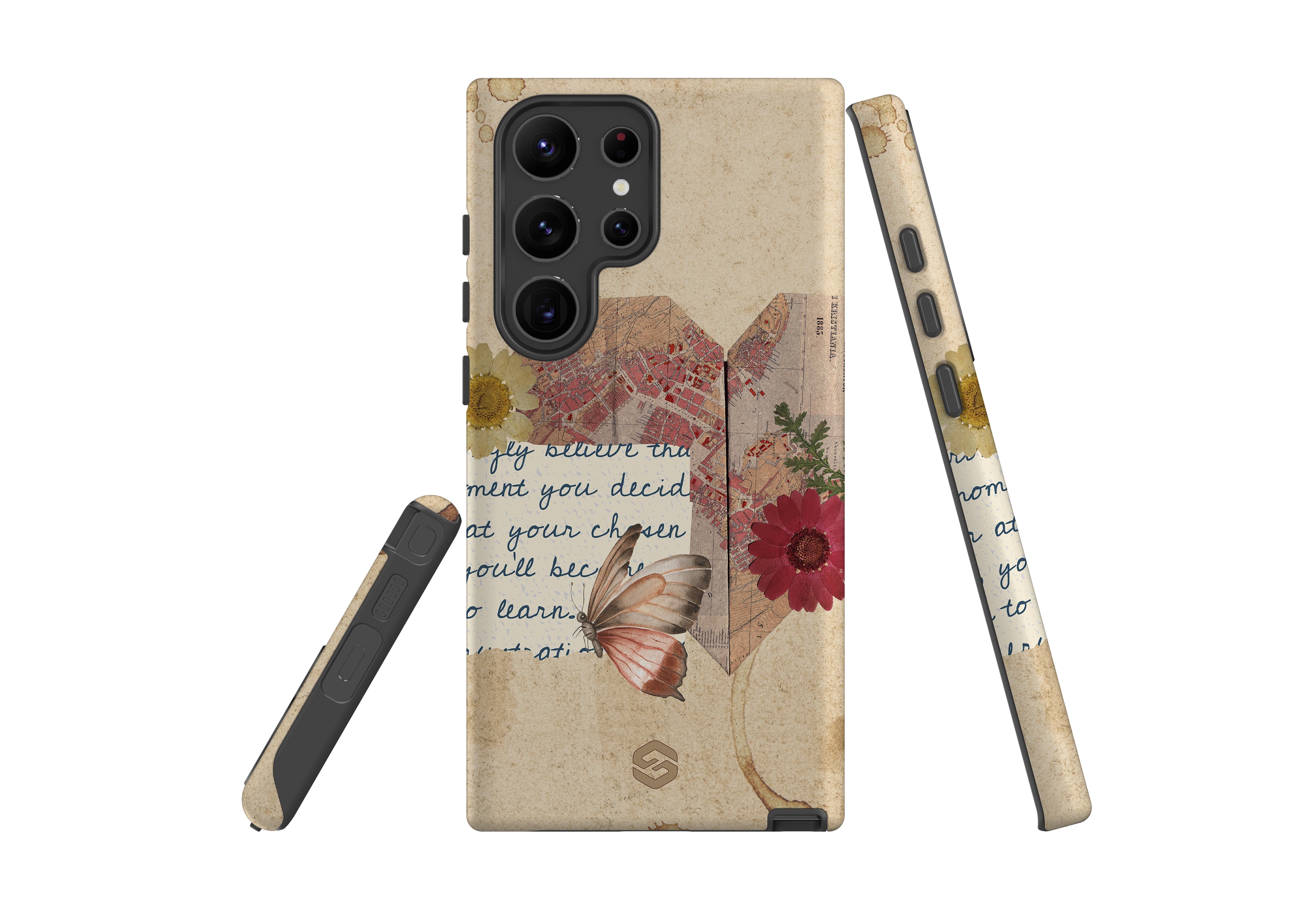 Vintage Journal Case -Samsung Galaxy S23 Series